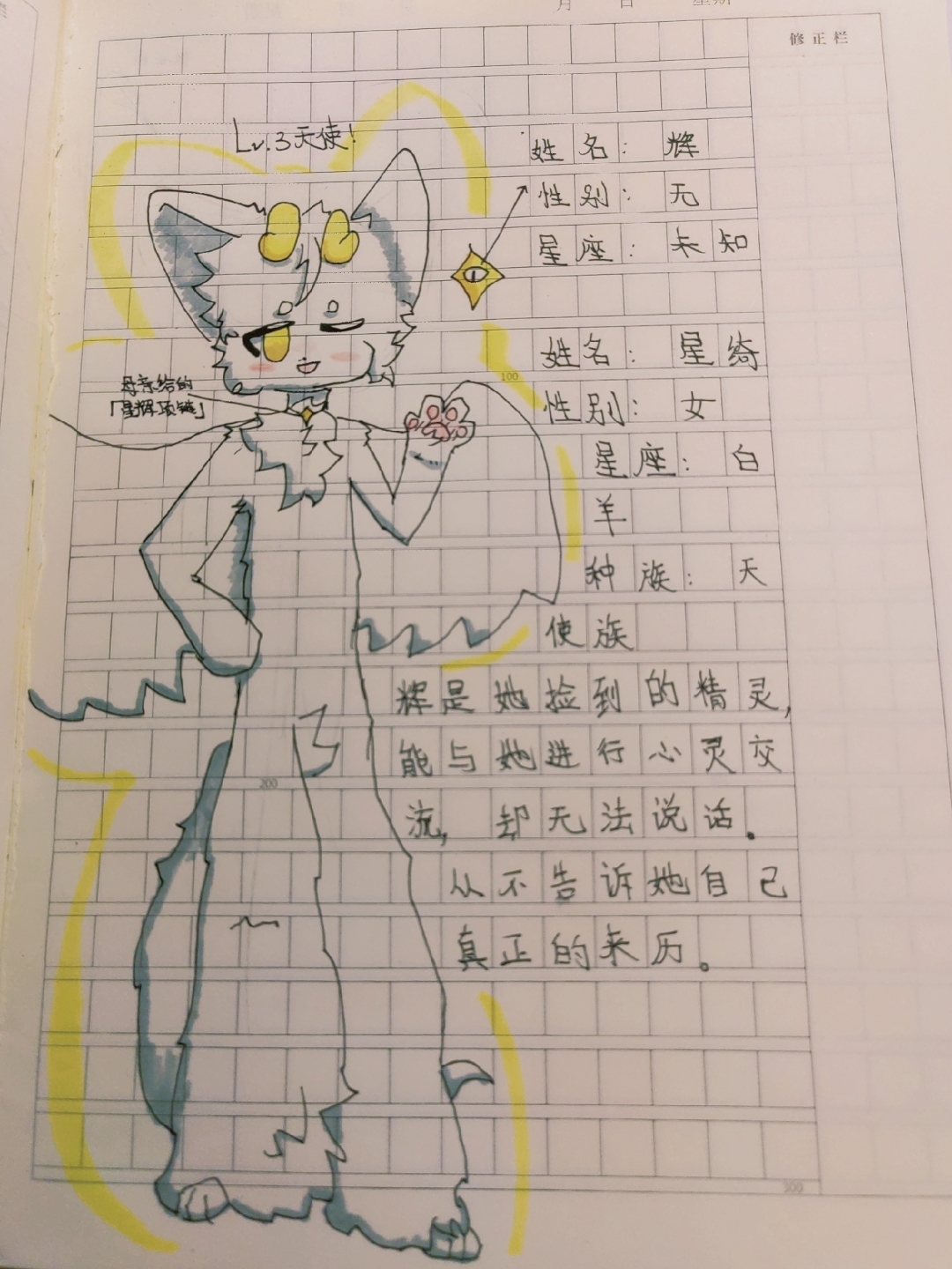 3级天使,请大家多多指教!你问我这颗长着眼睛的星星是什么?