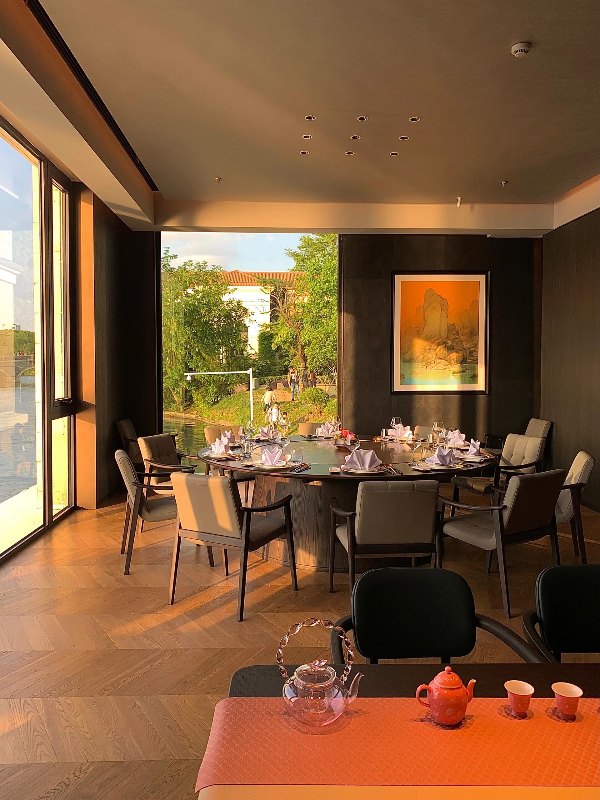 电动餐桌# #圆桌