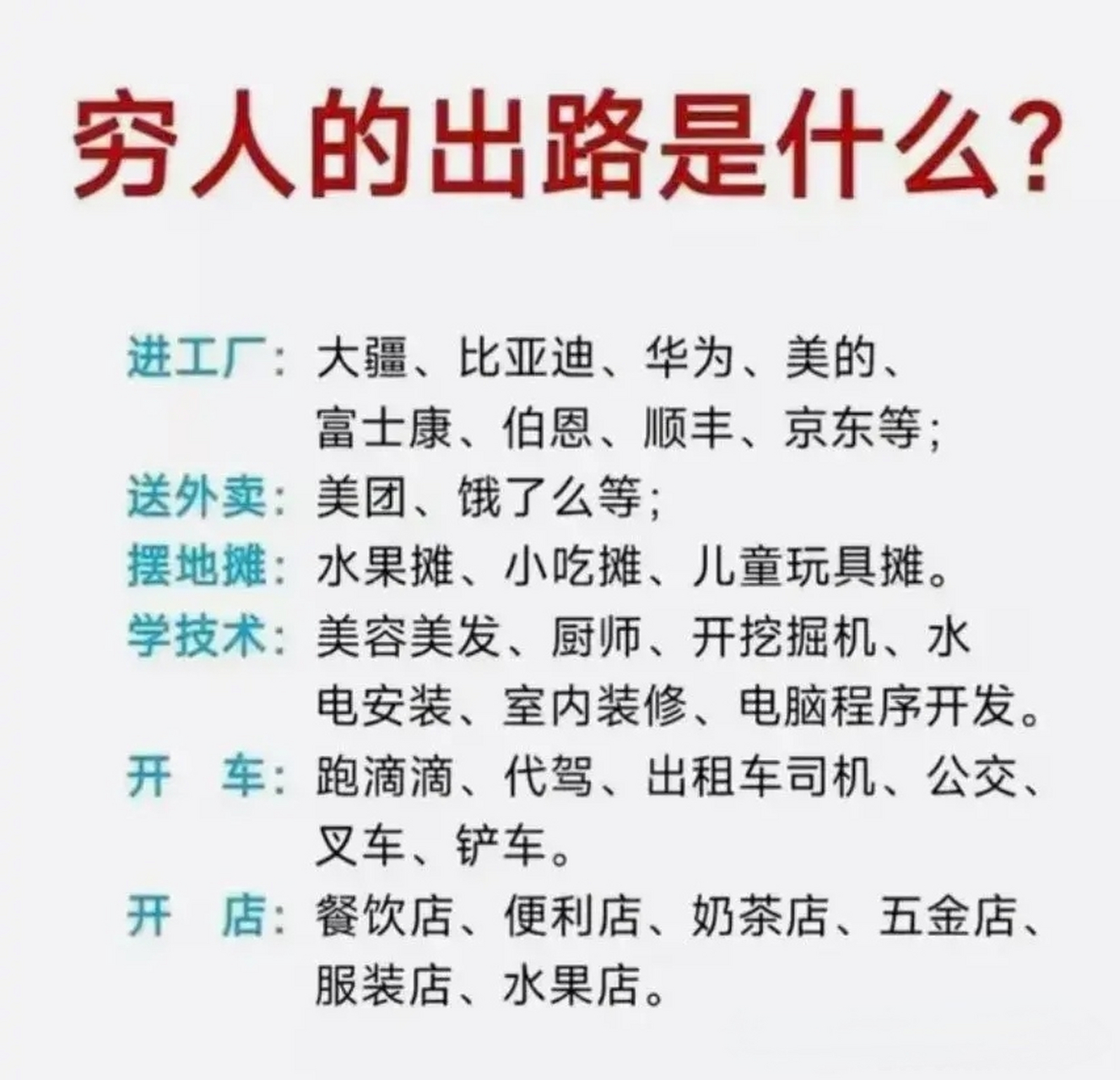 穷人最快的赚钱方法是什么(穷人最快的赚钱方法是什么意思)