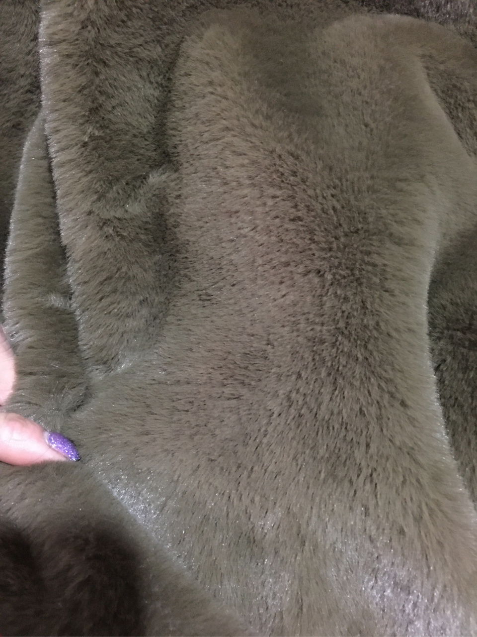 万能的亲们帮我看看我这个是不是獭兔毛呢?又如何区分真假?