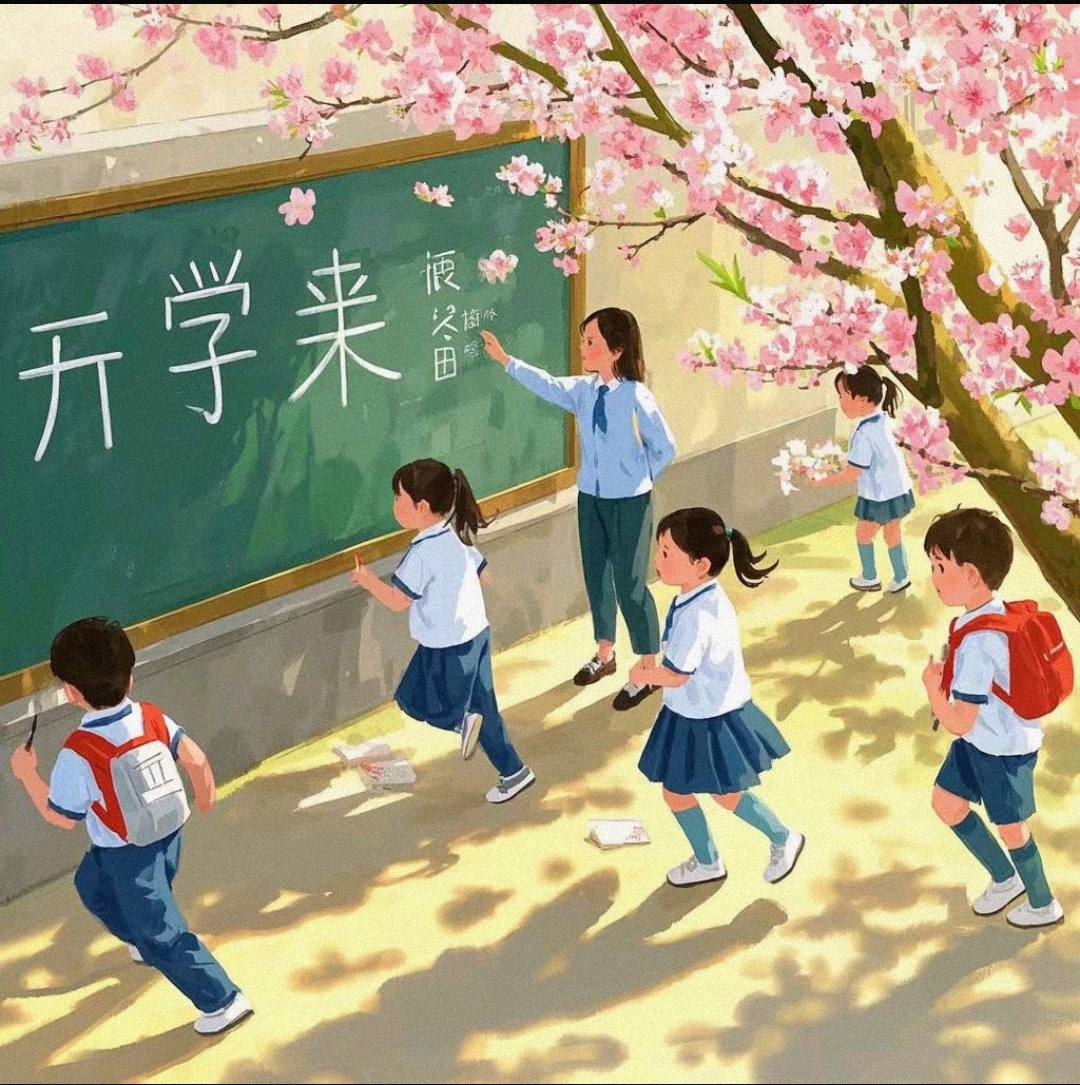 返校日的柏油路还结着薄冰,行李箱滚轮碾过时发出细碎的呜咽