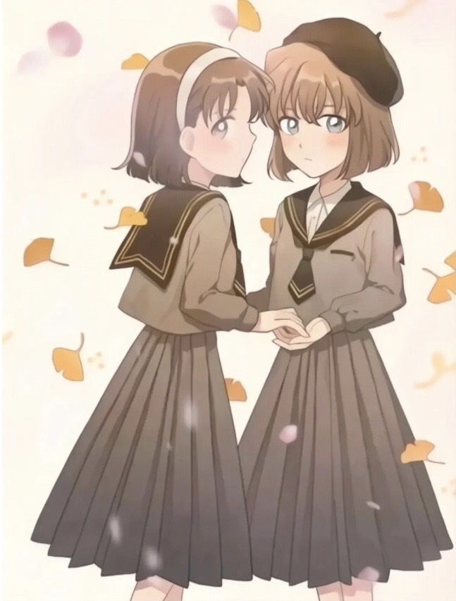 步美和灰原哀的友谊永恒 #步哀