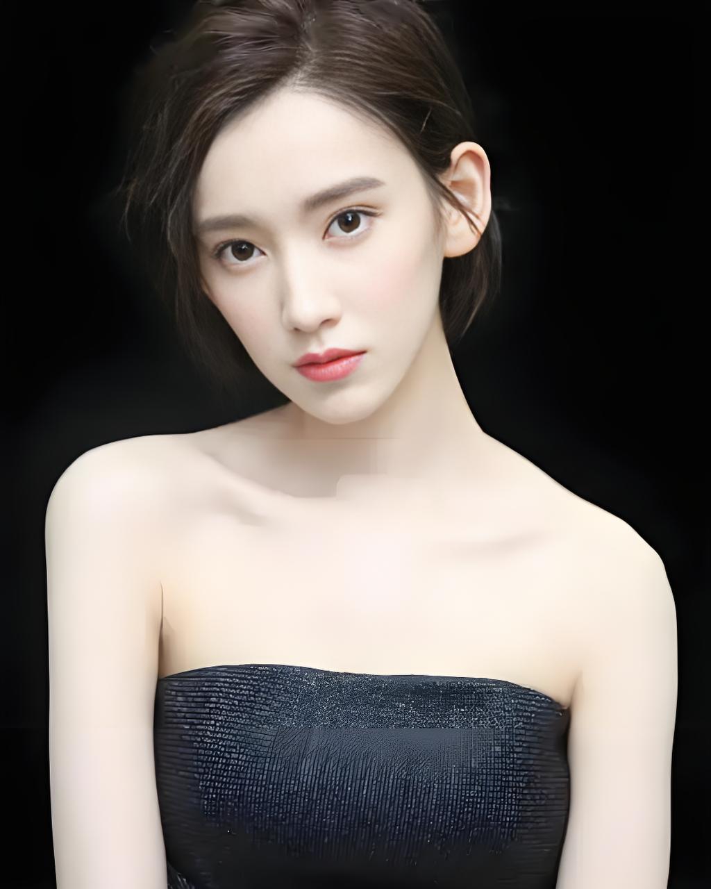 搜狐时尚盛典# 李玉洁气质优雅,一抹红唇在黑色背景下格外引人注目