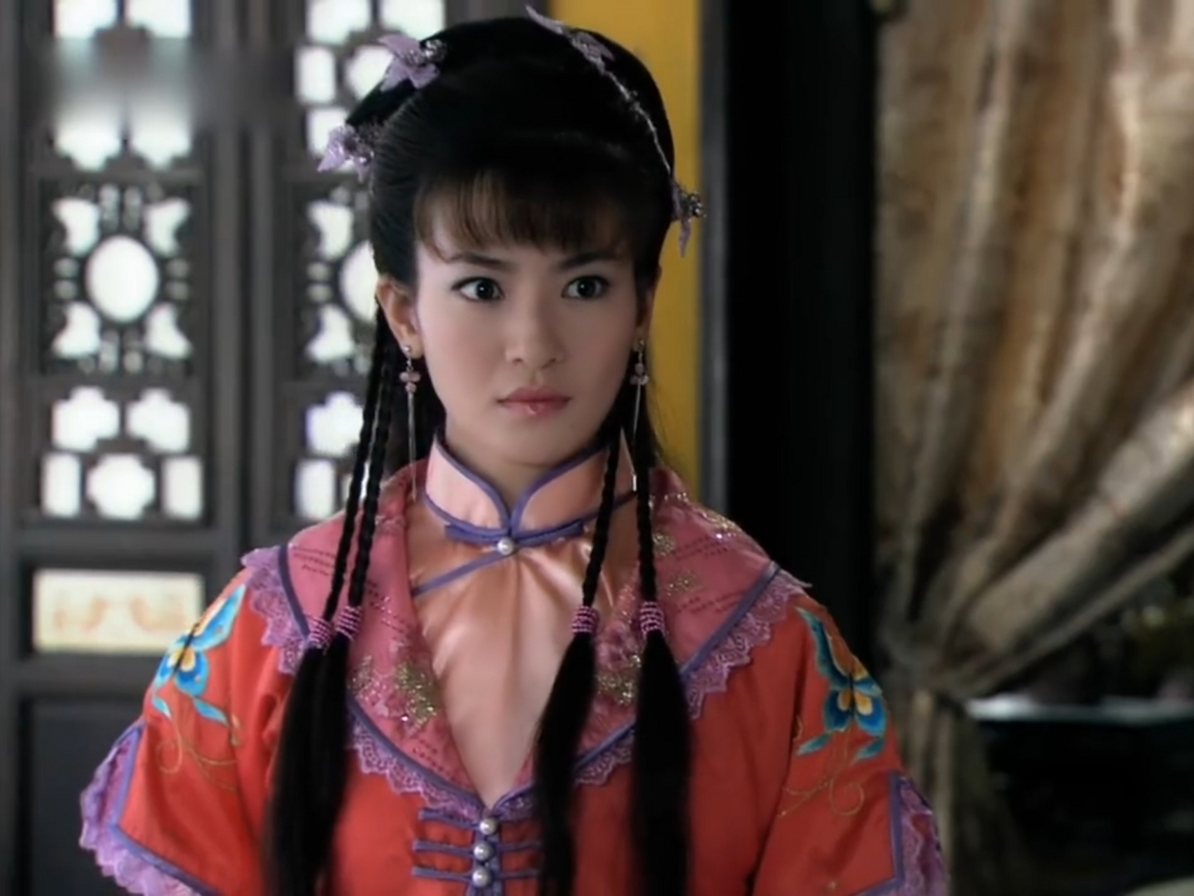 怪侠欧阳德·胡蝶·李晟  #美女##电视剧##武侠# 修图 粉衣