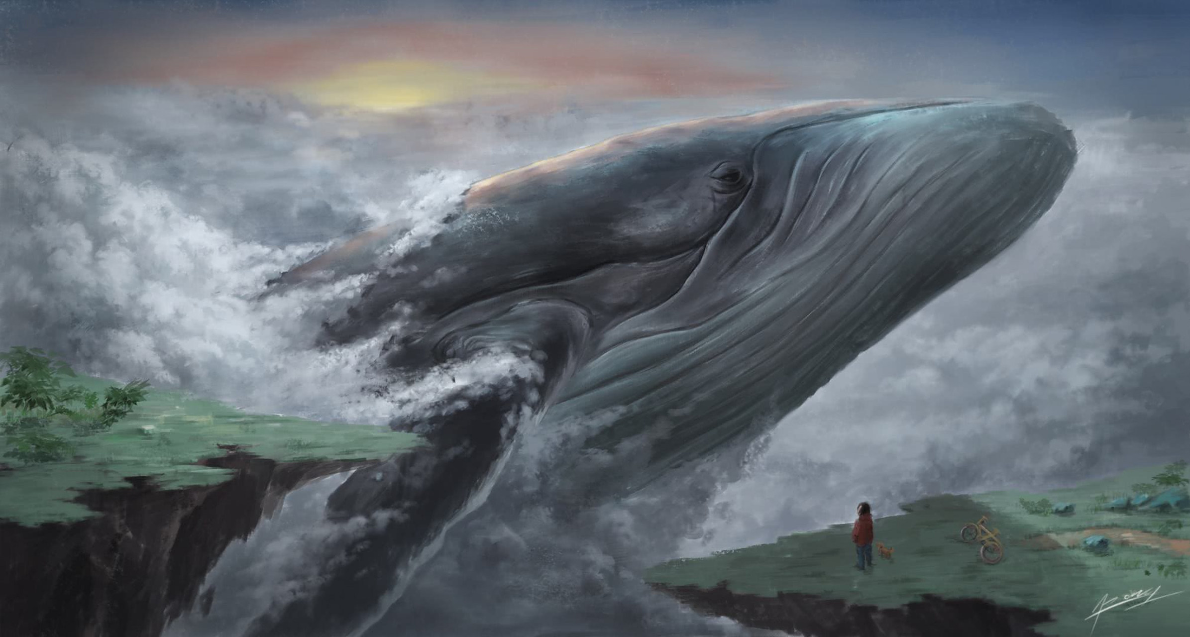 永遇乐  夜读逍遥游  沧溟暗汩,万流之下,嶕峣叠汇.