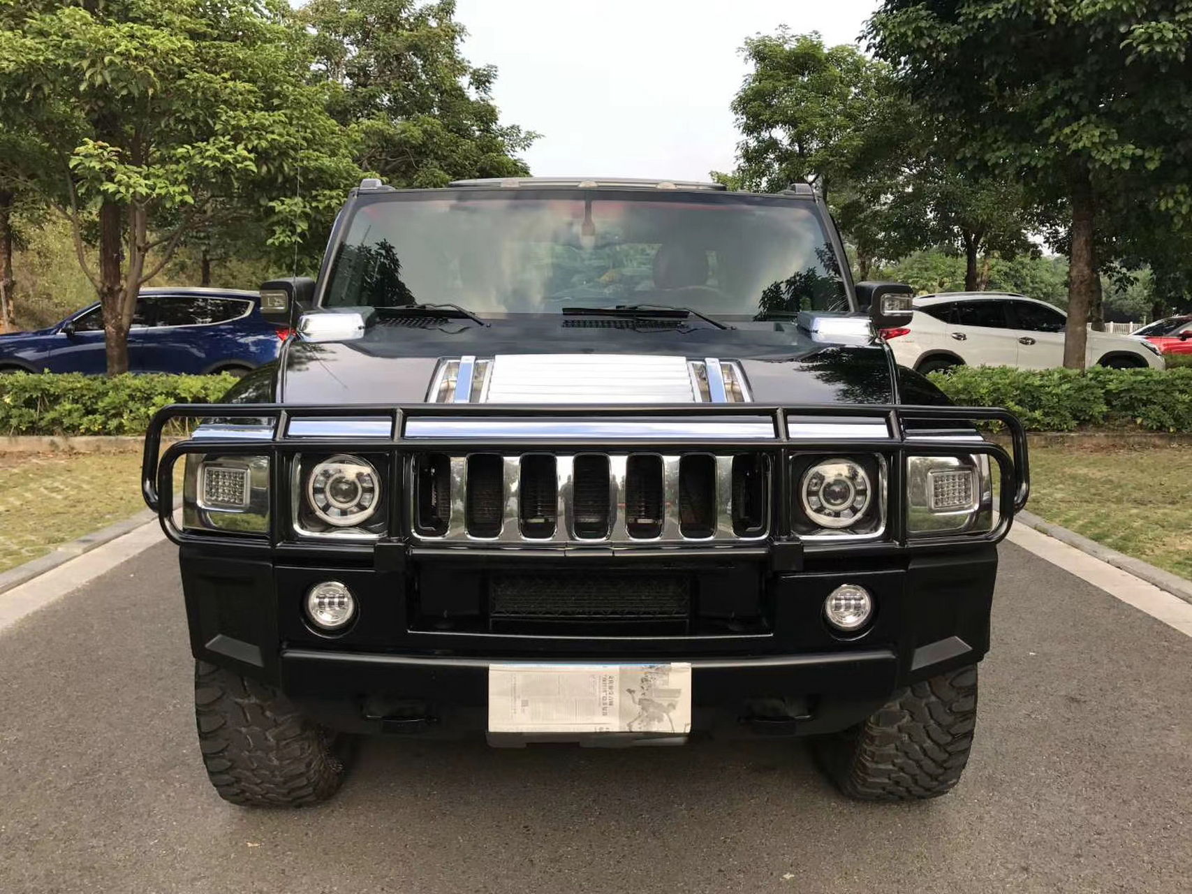 1x万,纯09悍马h2,带斗sut版,黑色黑内,v8,6.2排量