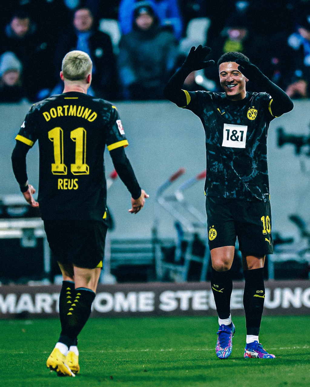 桑乔本赛季参与进球数已超过安东尼,直接打脸滕哈格  在德甲第20轮