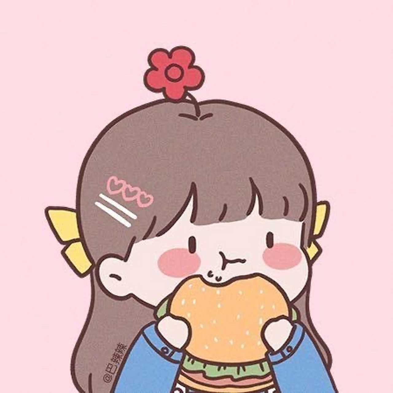 可爱 头像 巴辣辣可爱女生头像