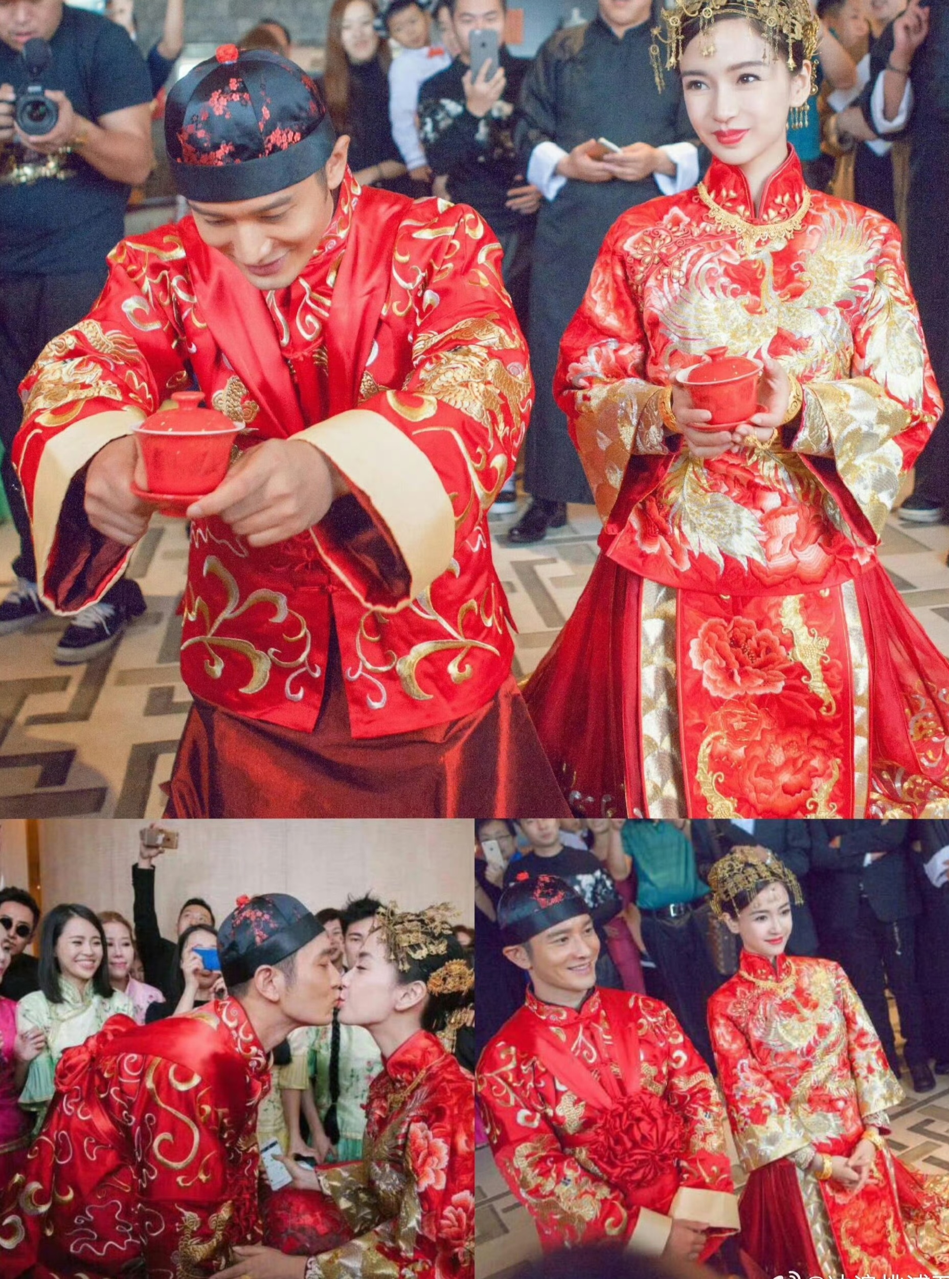 黄晓明和杨颖的世纪婚礼是真的 曾经承诺她一生一世一双人也是真的