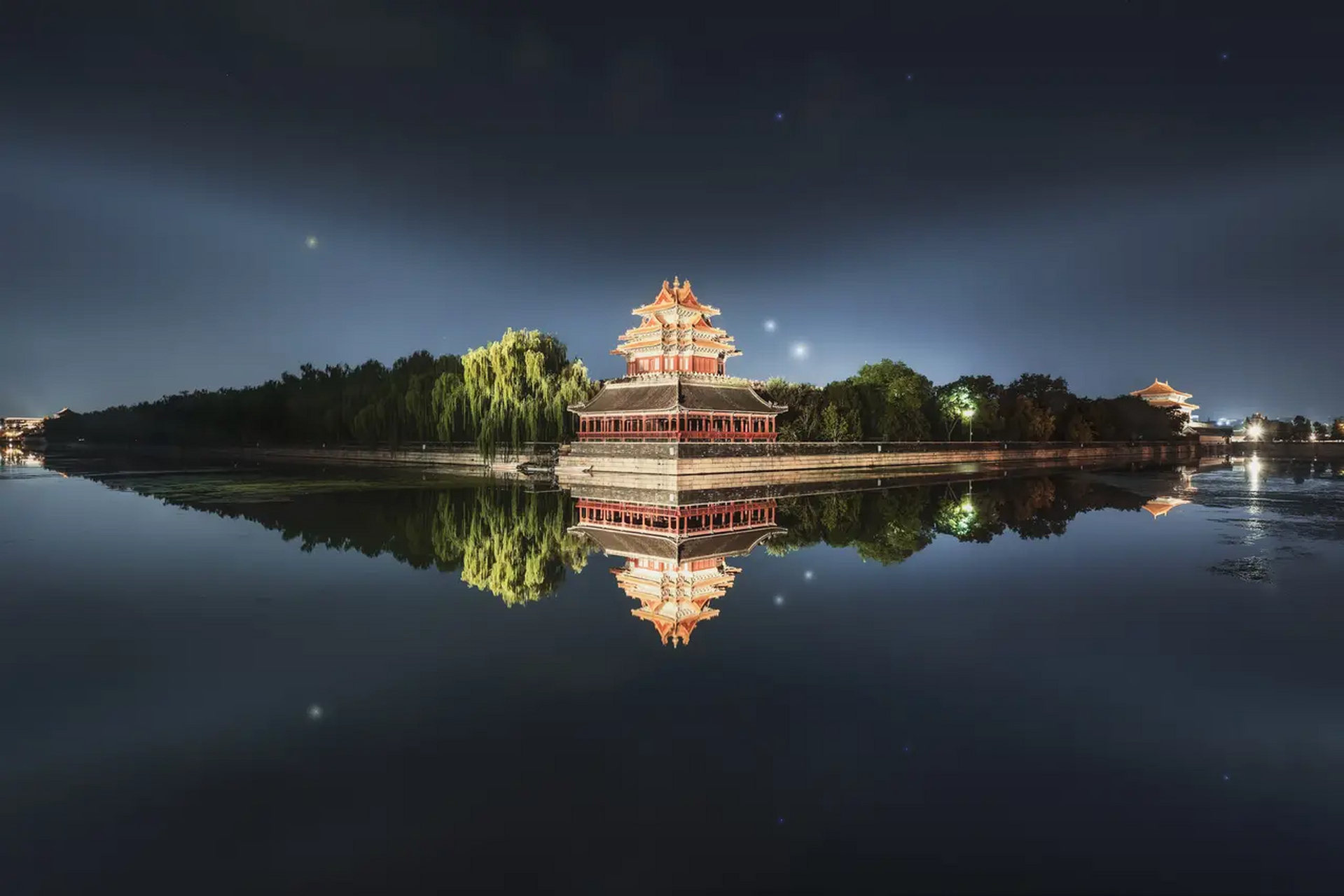 华北平原上的一些有辨识度的建筑物