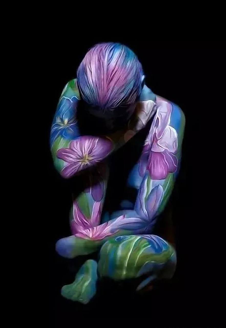 人体彩绘·视角艺术的另类表达