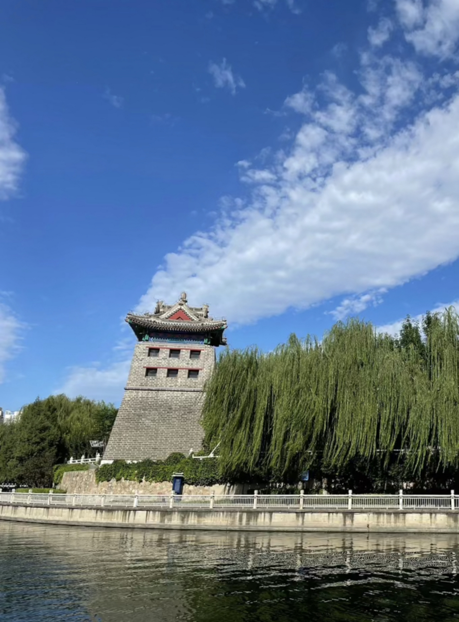 华北平原燕山脚下的一些建筑