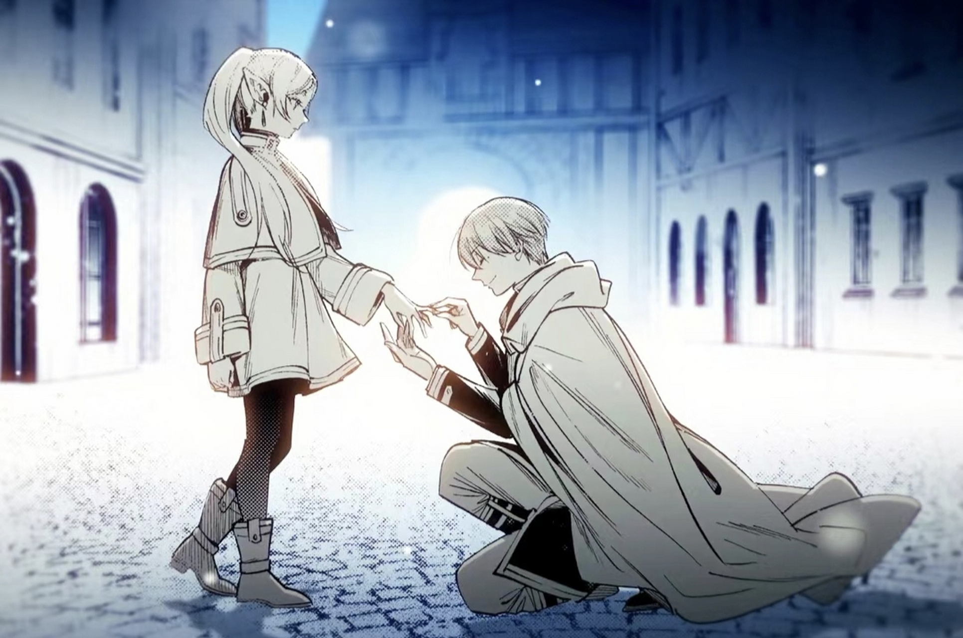 葬送的芙莉莲#  这是一个讲述勇者打败魔王之后的故事.