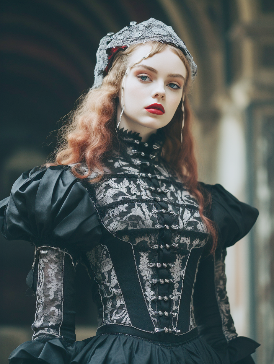 华丽复古的黑调风格