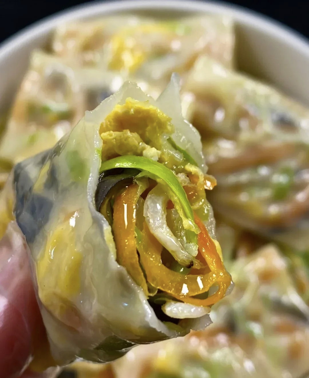 动态连更挑战##美食# #吃货福音#  圆白菜蔬菜卷的食材和做法