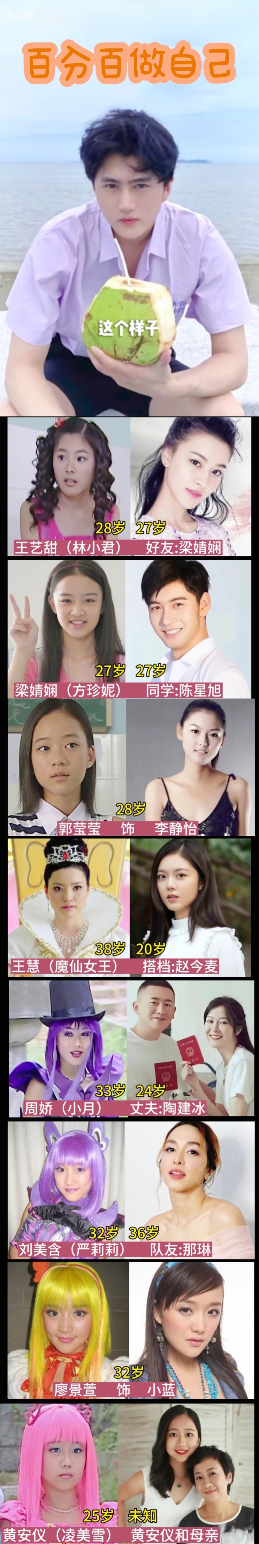 巴啦啦小魔仙演员现状(最上边是石小龙)