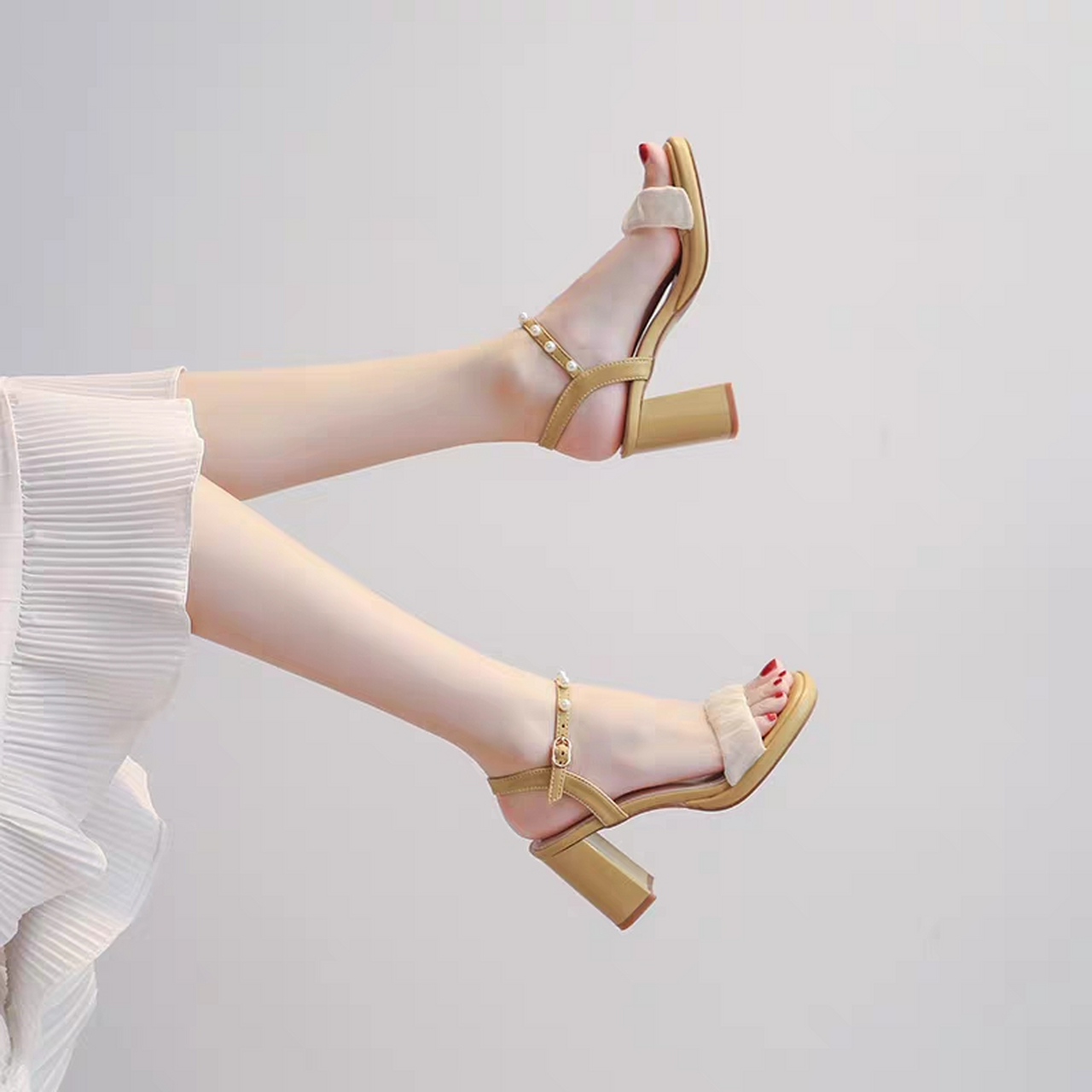 美脚配美鞋,美感拉满#魅足诱惑