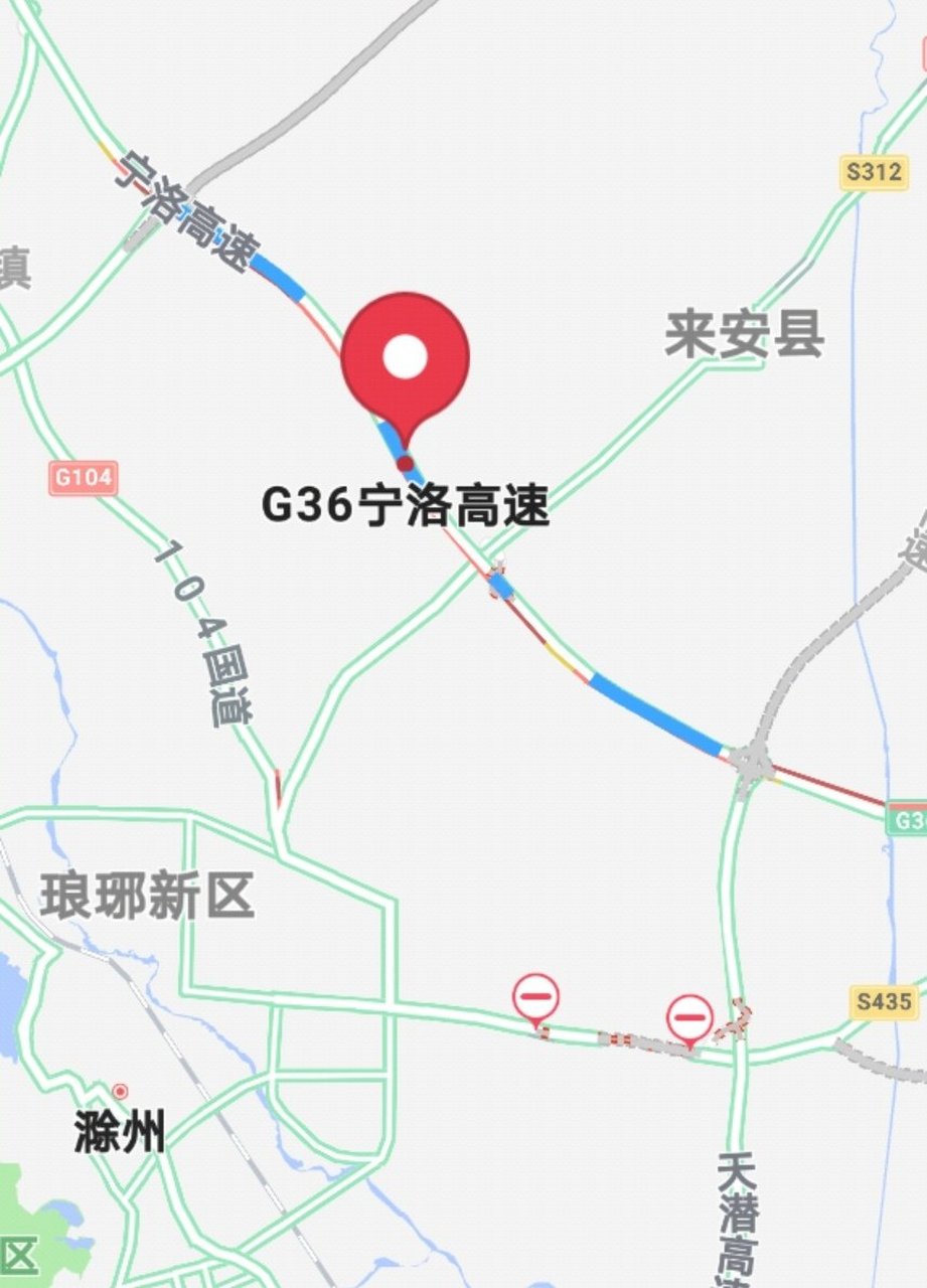 宁洛高速线路图图片