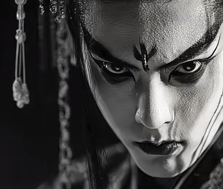 两俩对视, 你我皆如狗屎, 我亦能将你吞下. 你是否把我吃了?