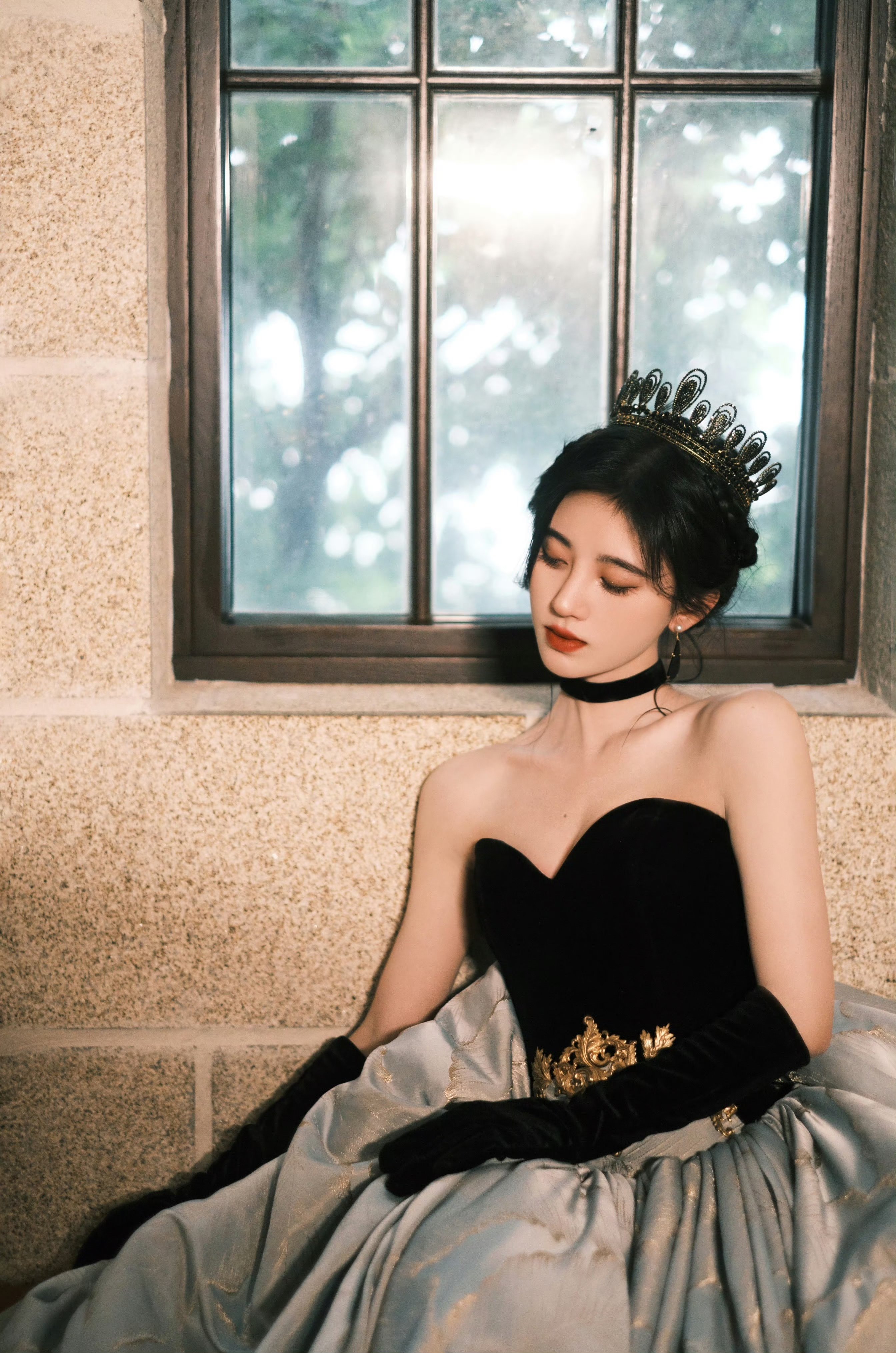 鞠婧祎皇冠黑天鹅