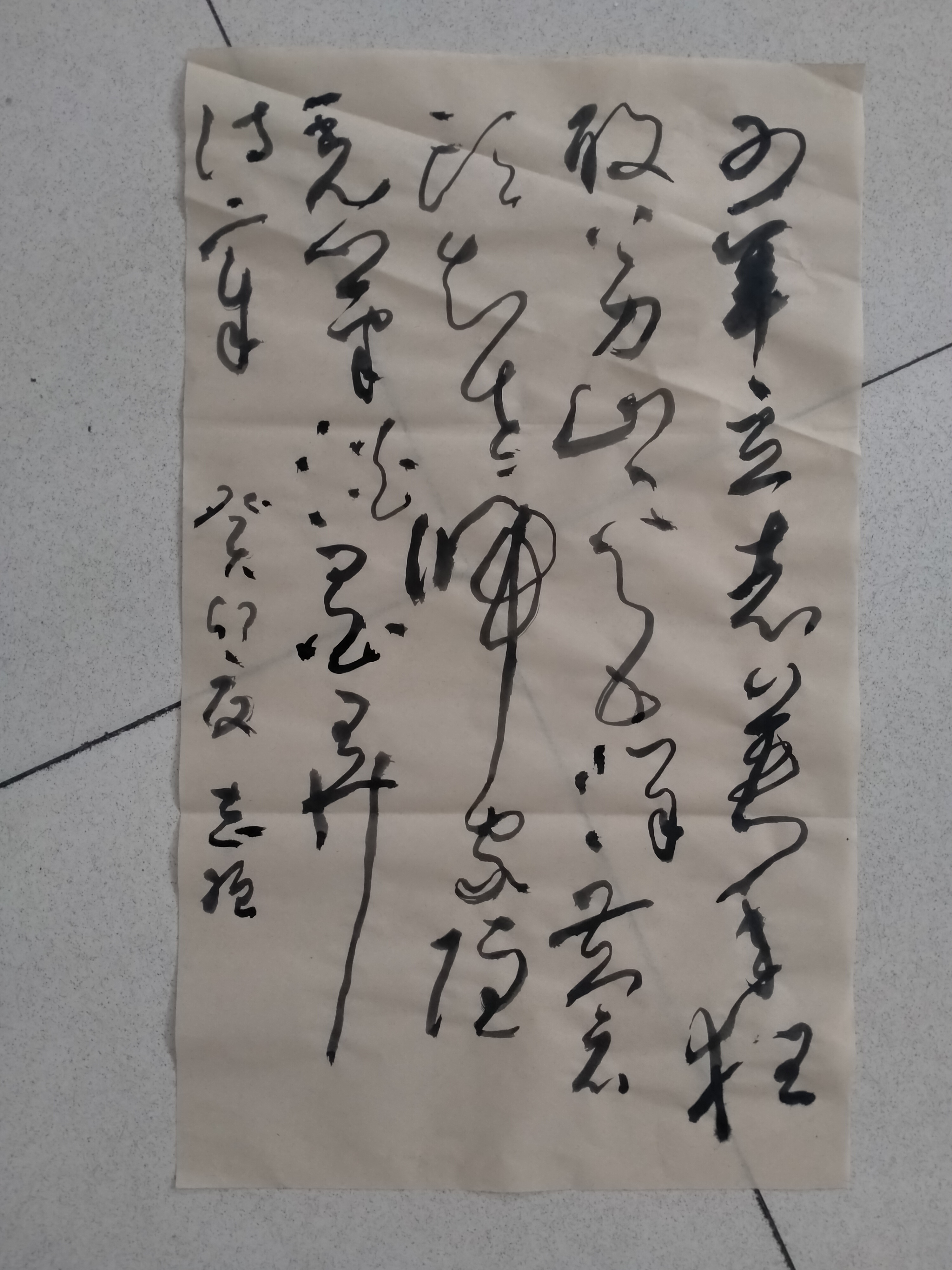 苍头知老归家隐,秃笔淡墨弄诗章.志强