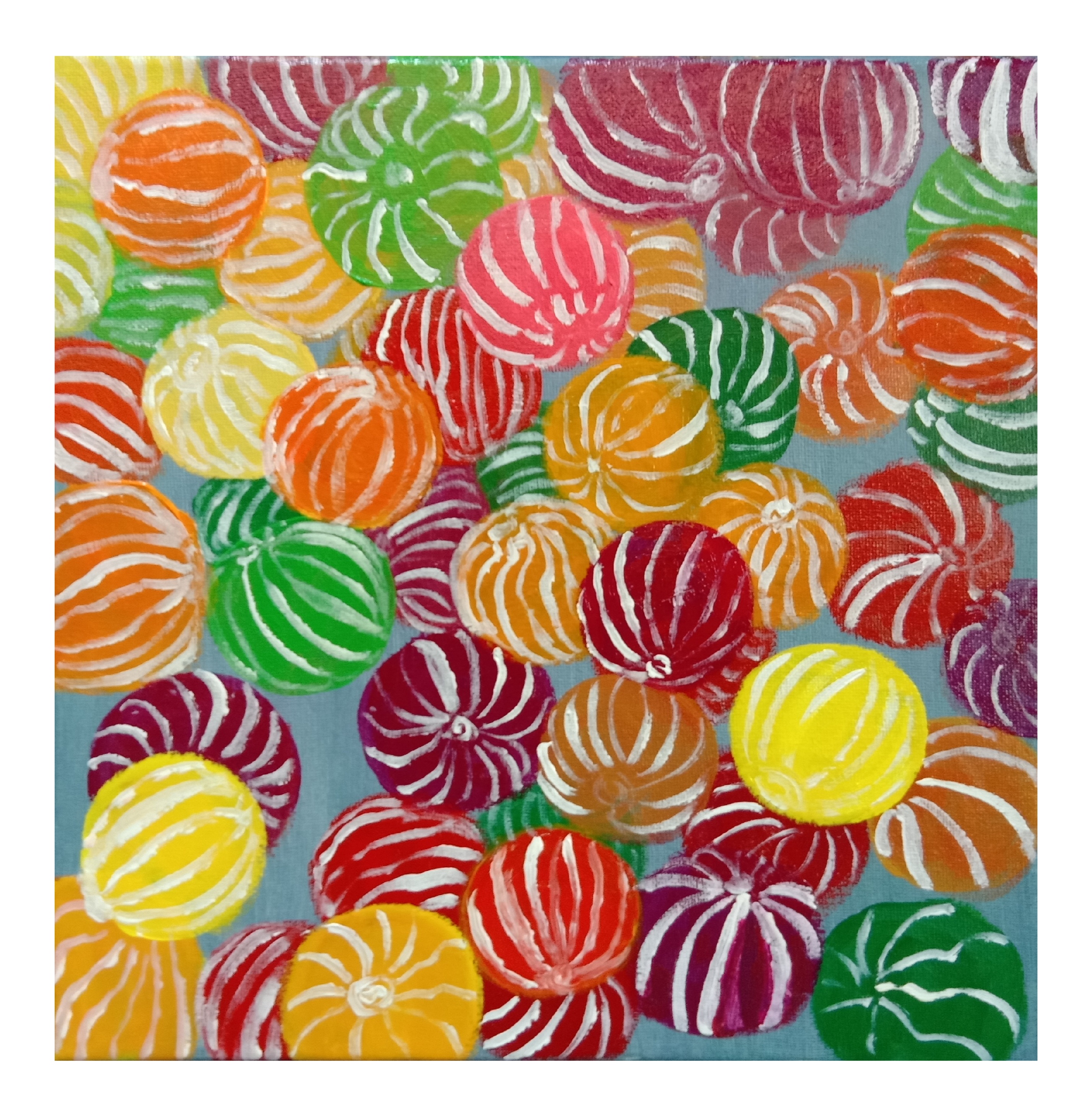 原创作品《老式糖果》