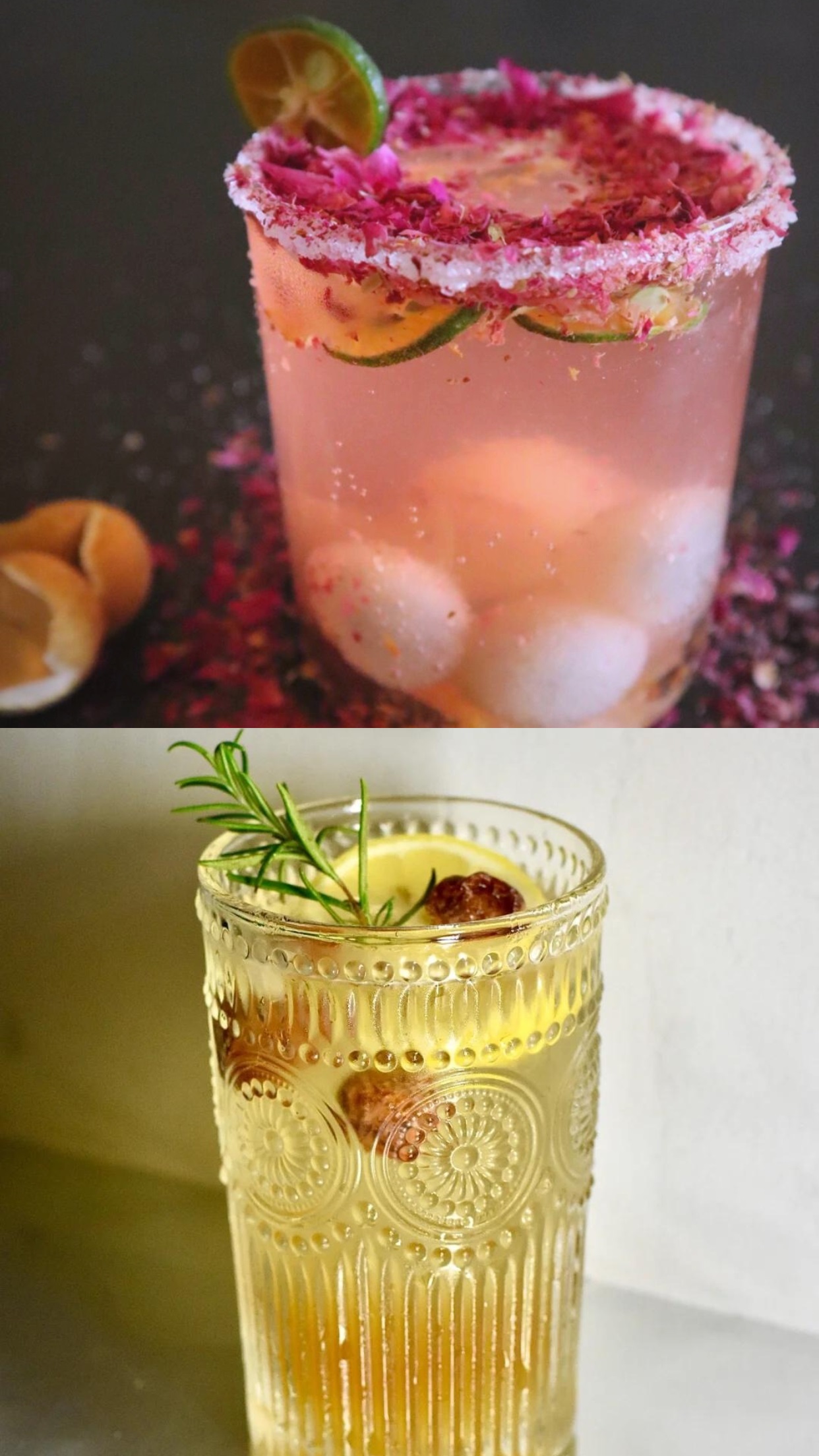 学厨网 玫瑰冰苏打水是以玫瑰干花与苏打水为主料的特色饮品,属苏打水