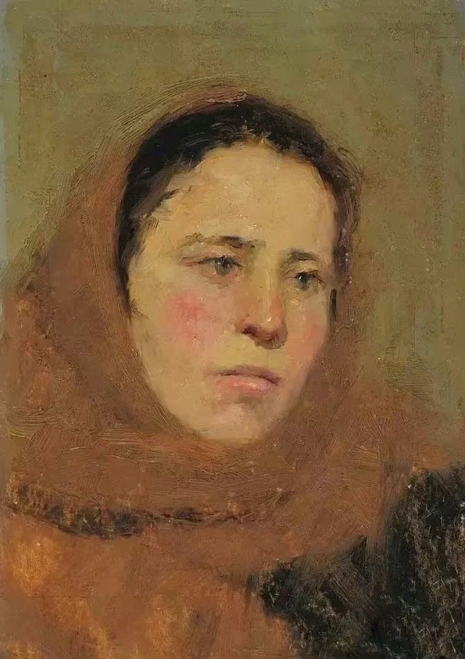 罗工柳油画作品欣赏#艺术生