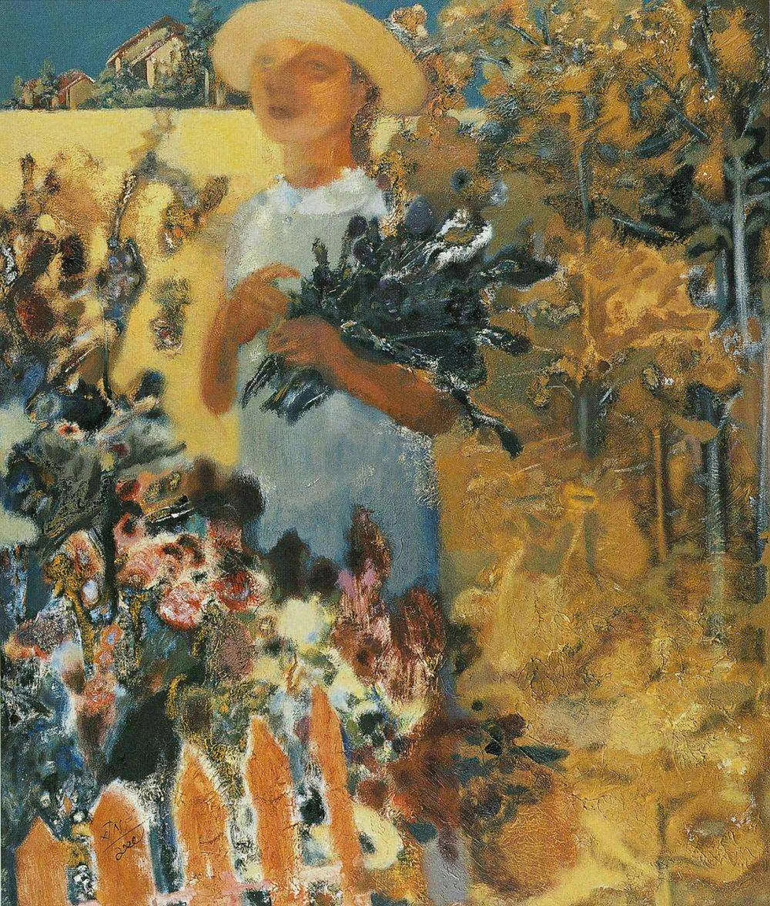 艺术家夏俊娜油画人物作品#艺术生
