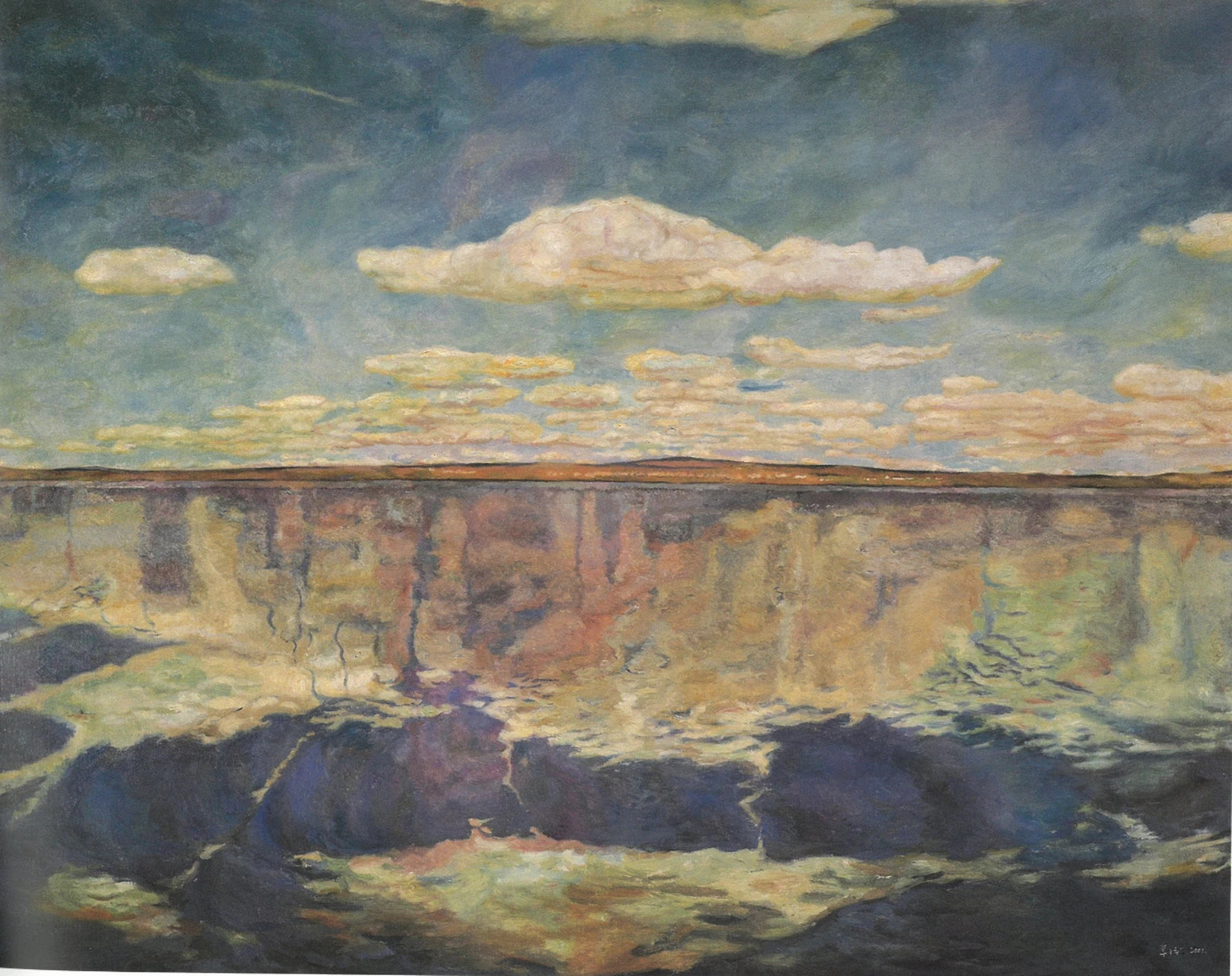 中央美术学院朝戈油画风景作品欣赏#艺术生