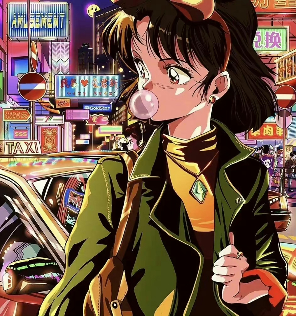 插画师amusement01 作品欣赏#插画