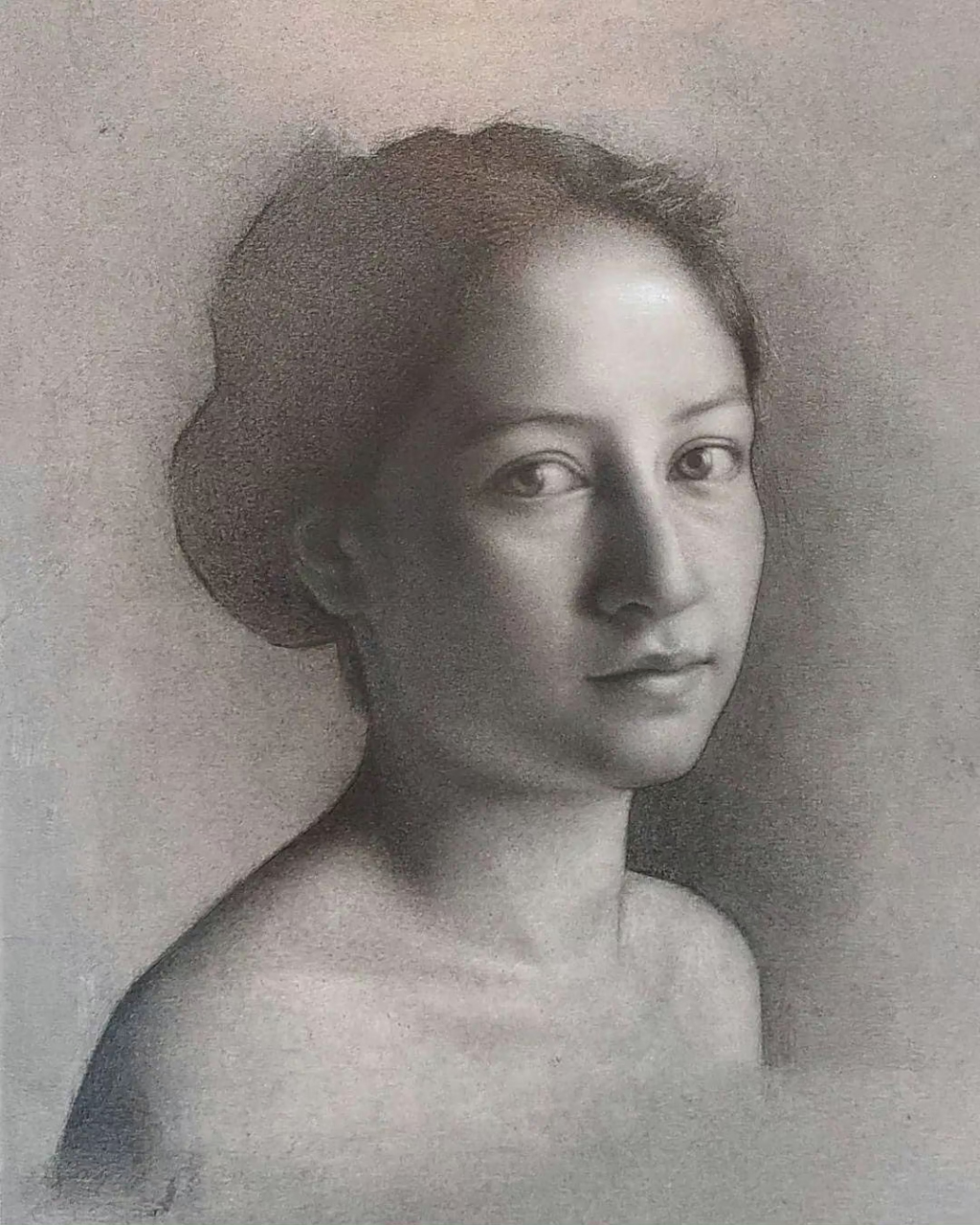 意大利佛罗伦萨学院学生素描作品#艺术生