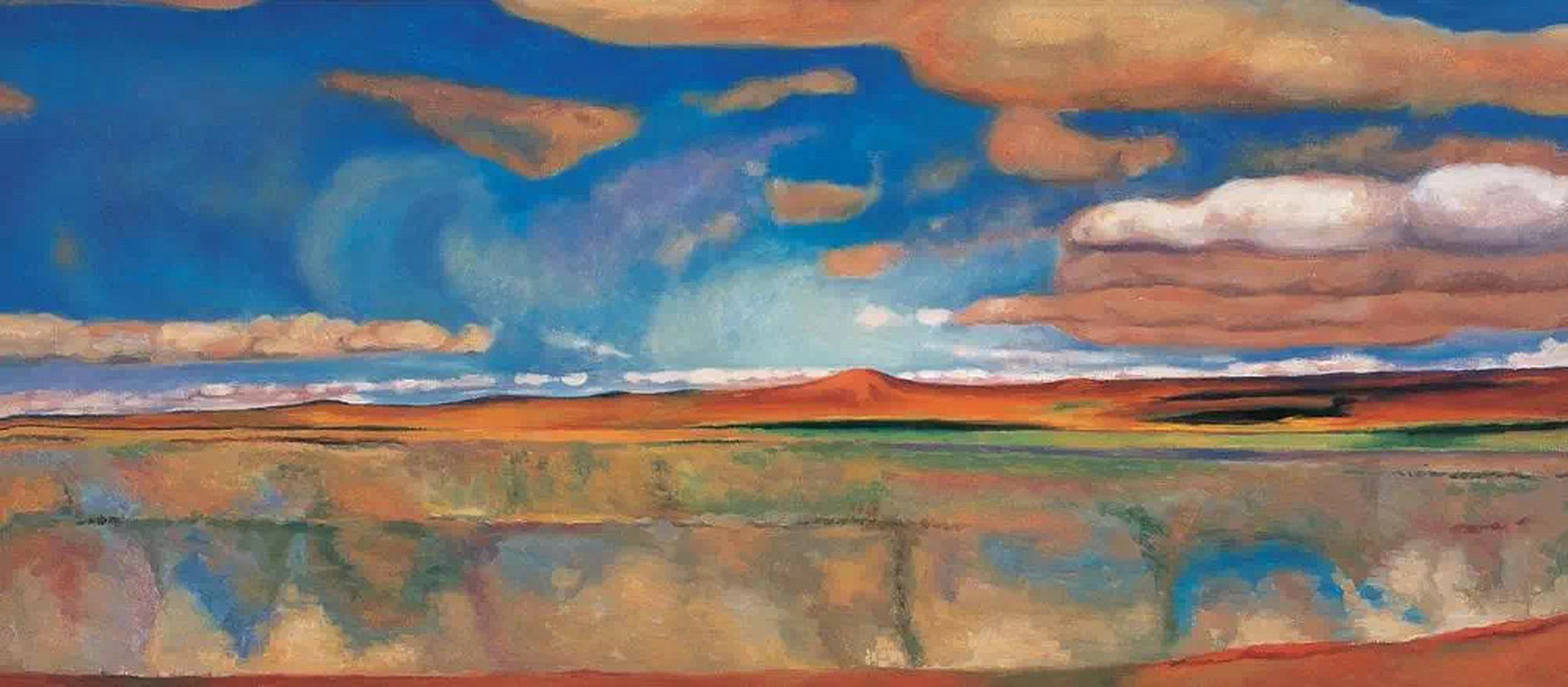 中央美术学院朝戈油画风景作品欣赏#艺术生