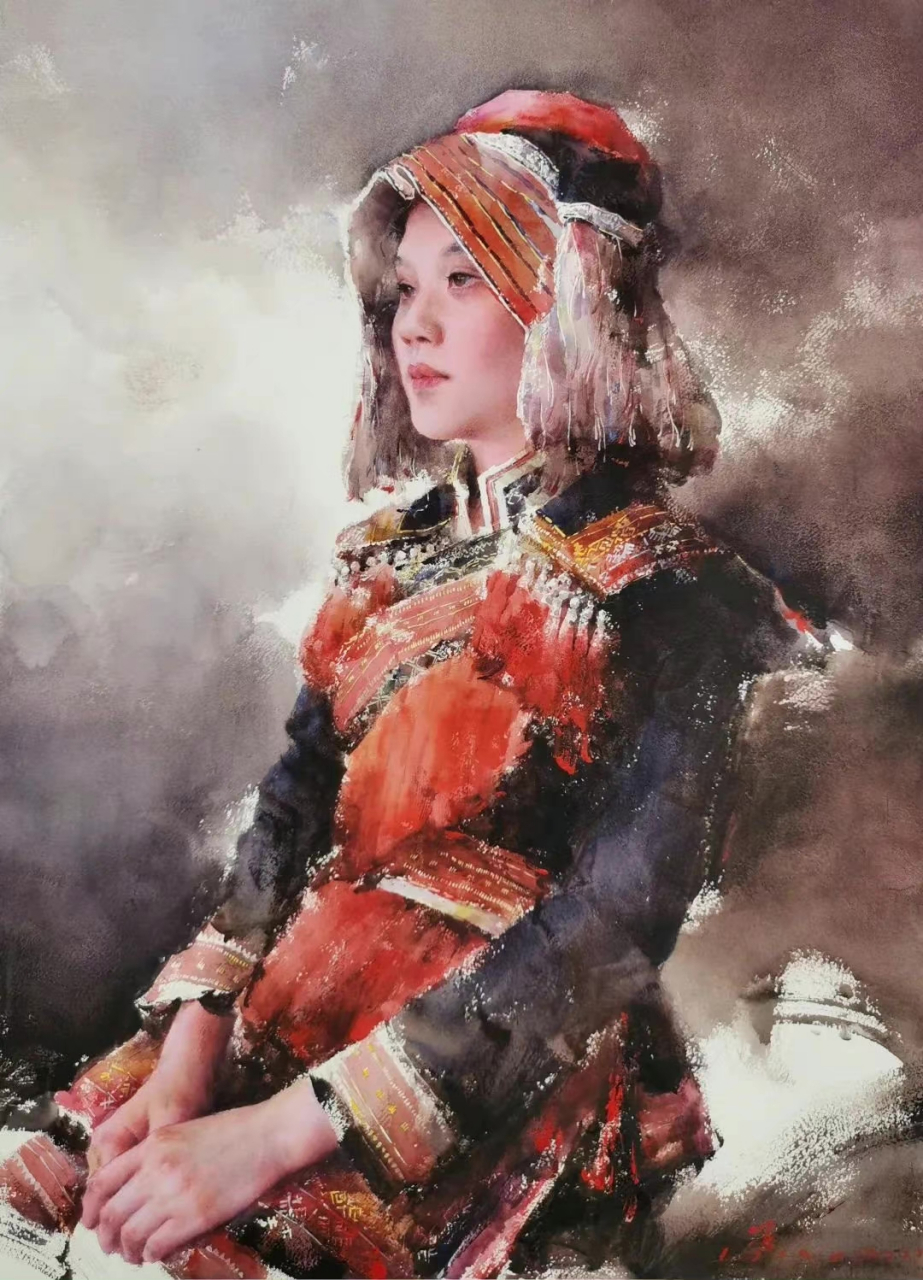 艺术家黄华兆水彩画作品欣赏#艺术生