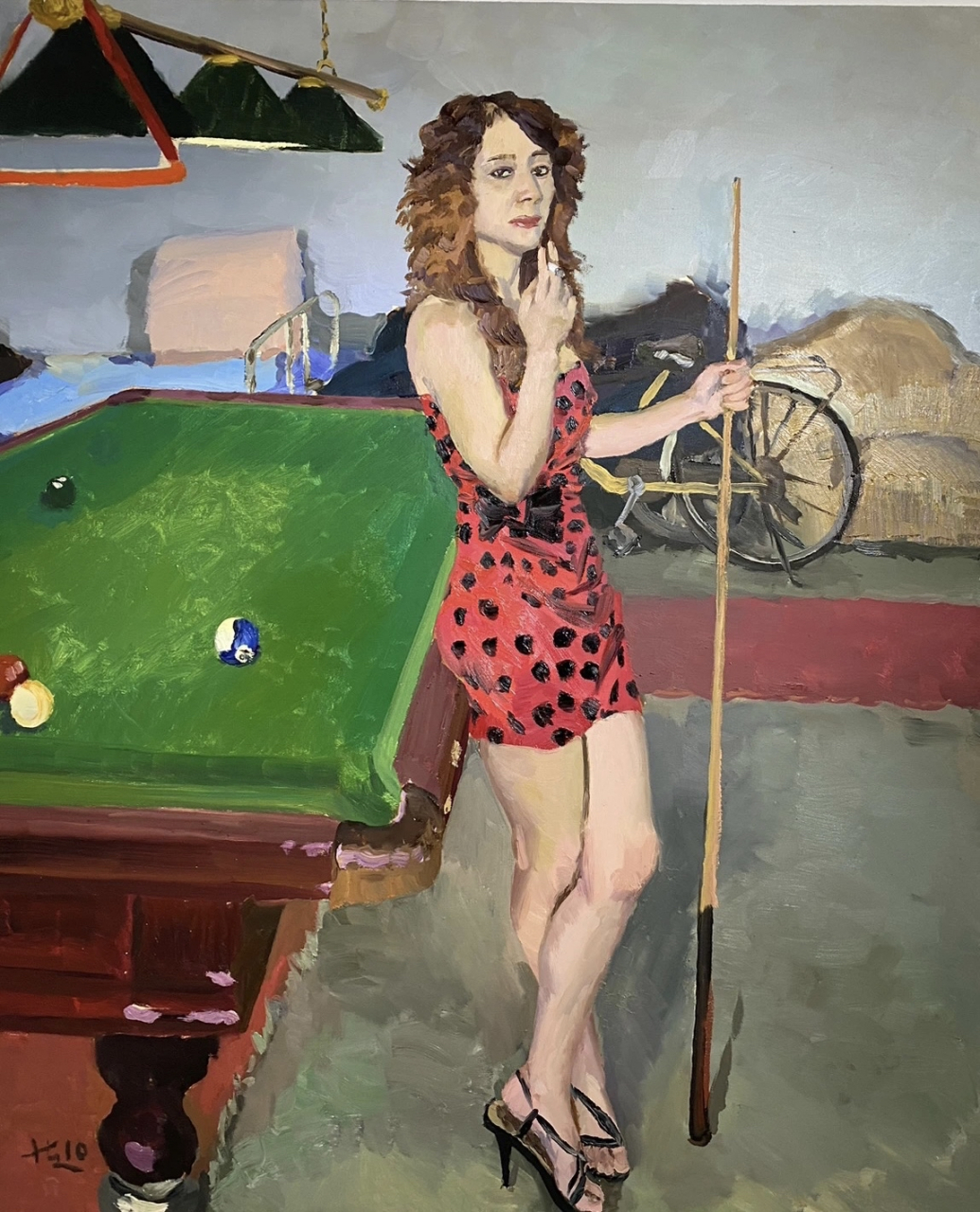 中央美术学院刘小东油画作品欣赏.#艺术生