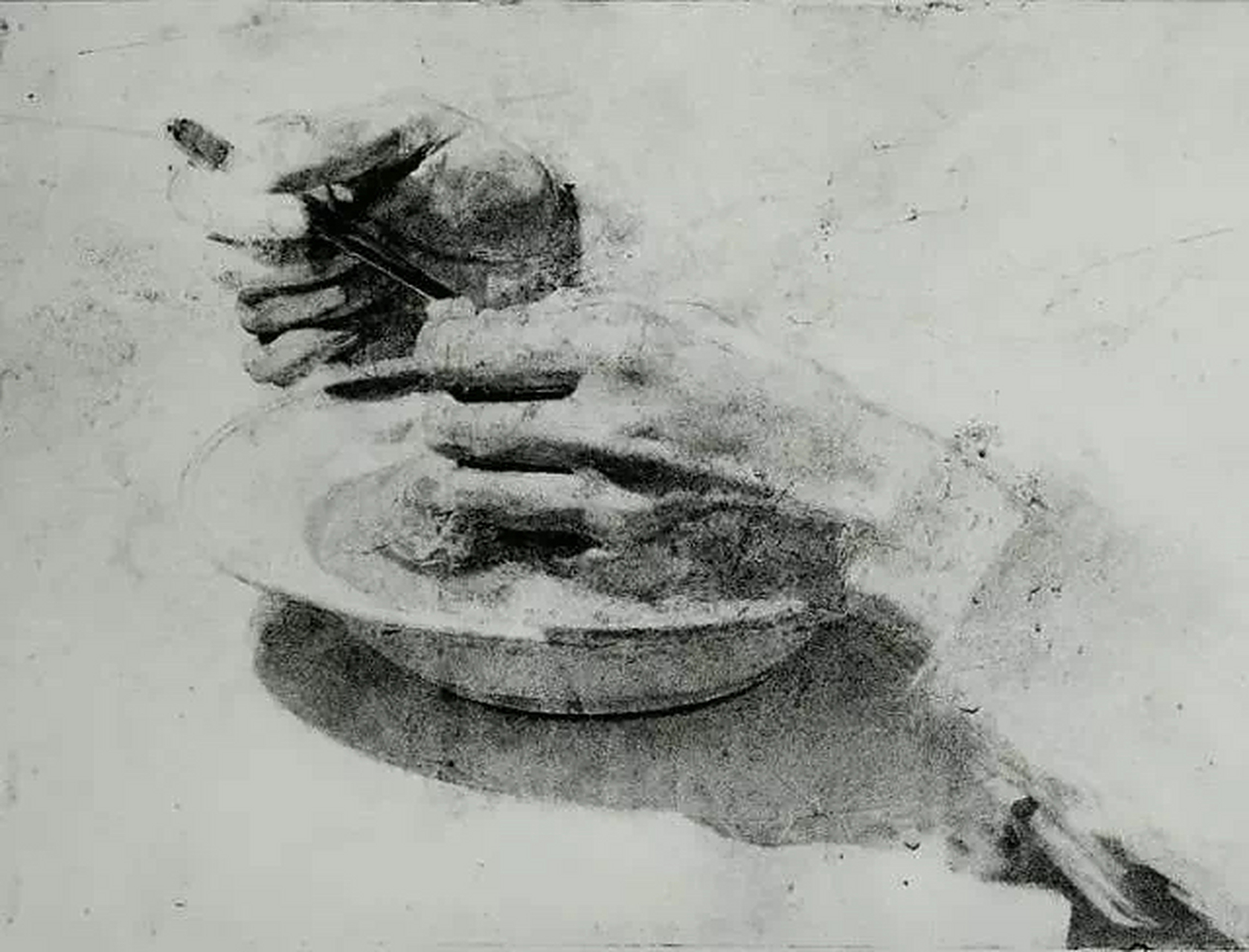 绘画大师洛佩兹素描静物作品欣赏#艺术生