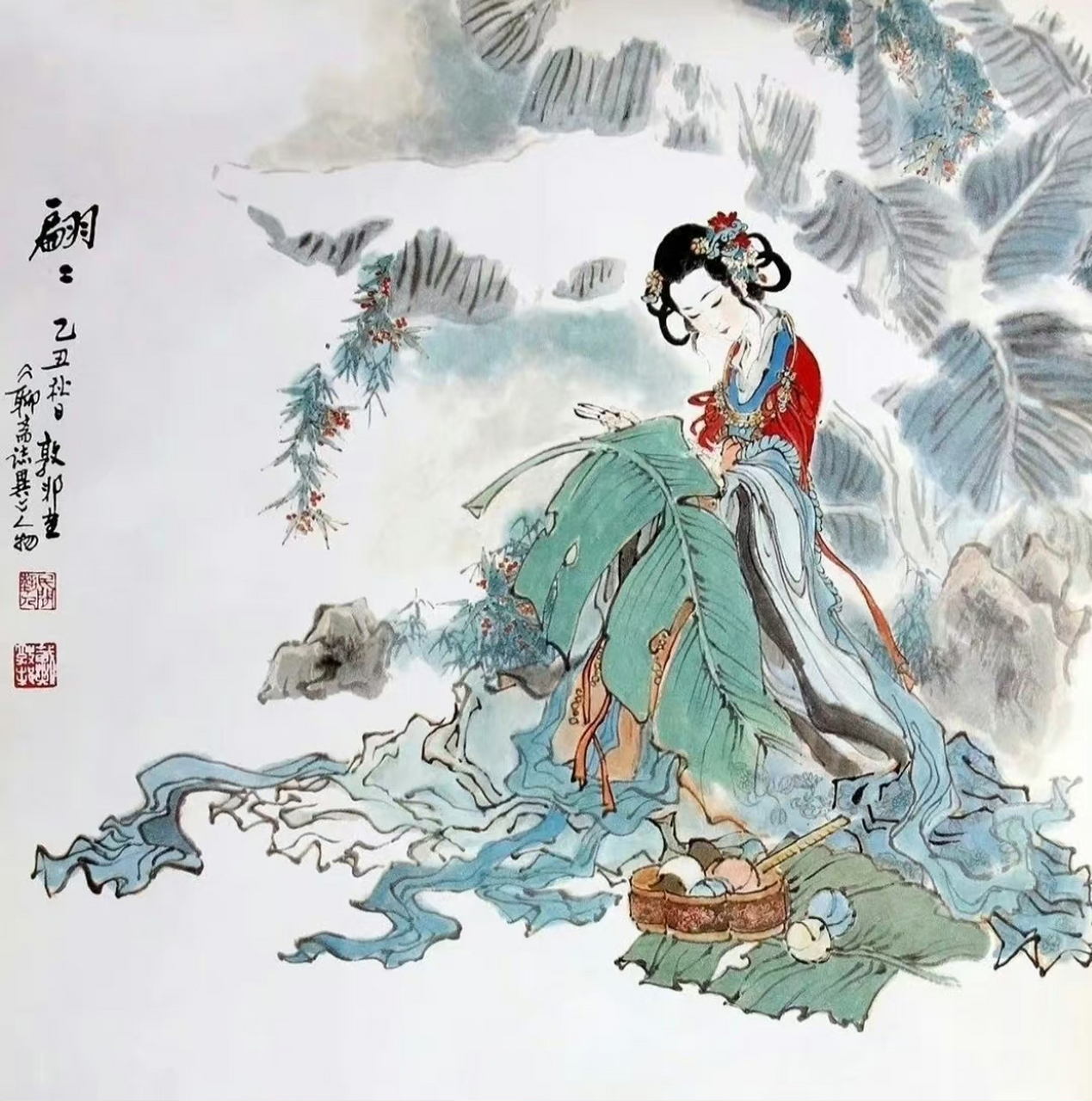 戴敦邦 · 绘《聊斋》美人图 #艺术生