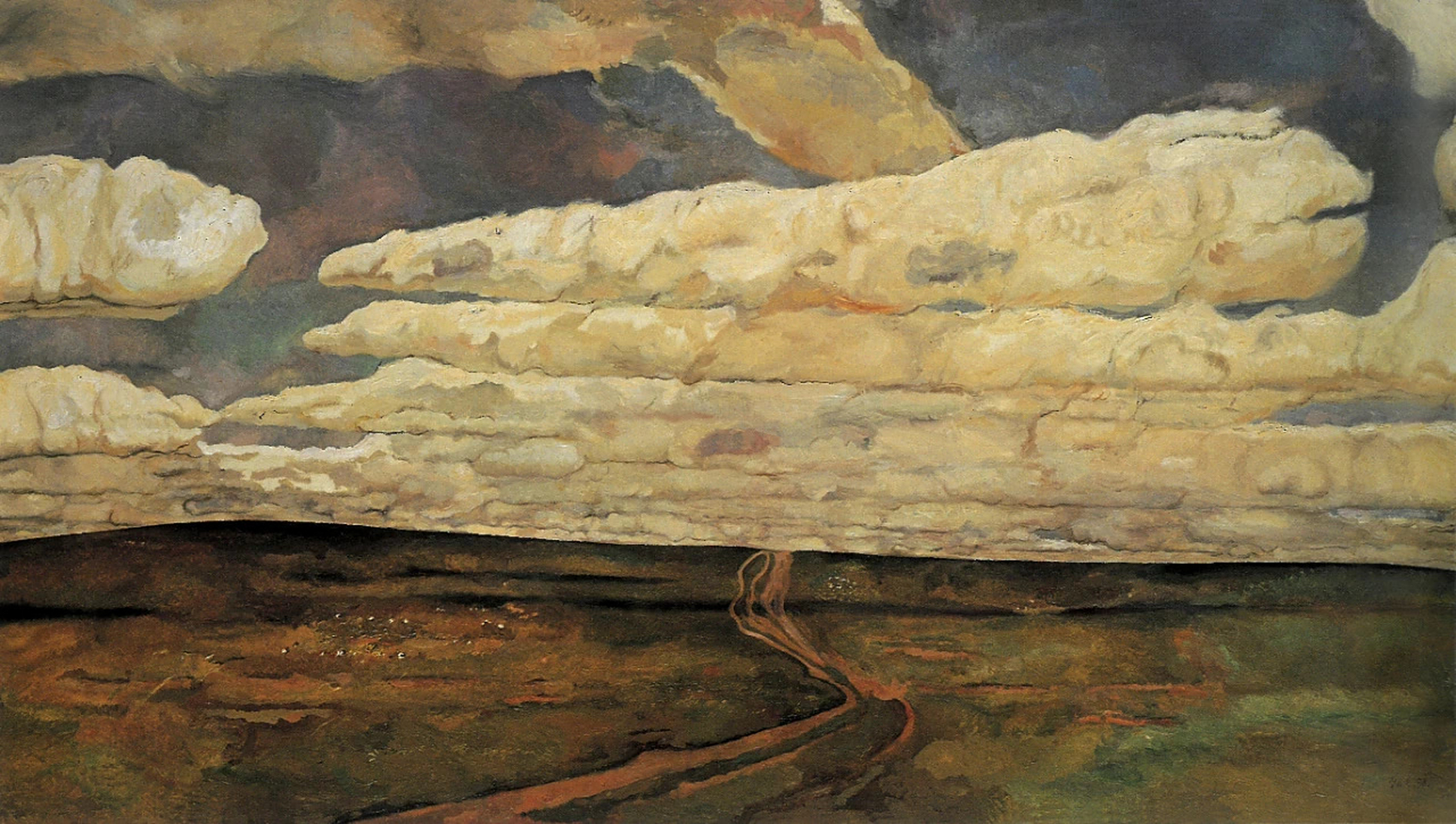 中央美术学院朝戈油画风景作品欣赏#艺术生