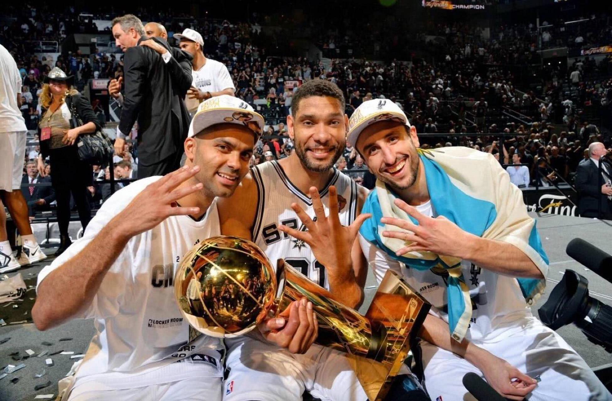 没有比赛的日子# nba历史上最强的三人组就是马刺的gdp组合,他们移痧
