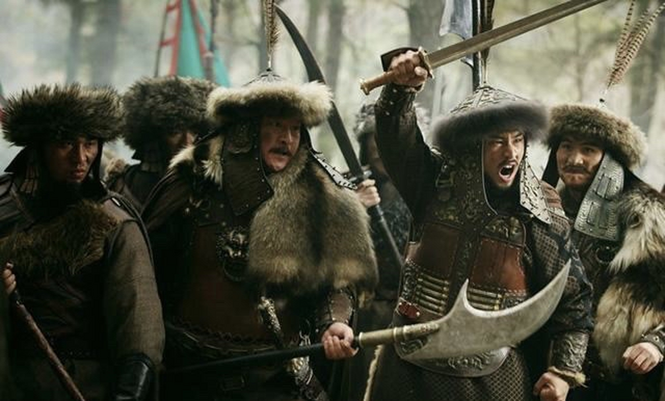 1232年,金军主力与蒙古军在三峰山展开决战,完颜合达战败后被杀.