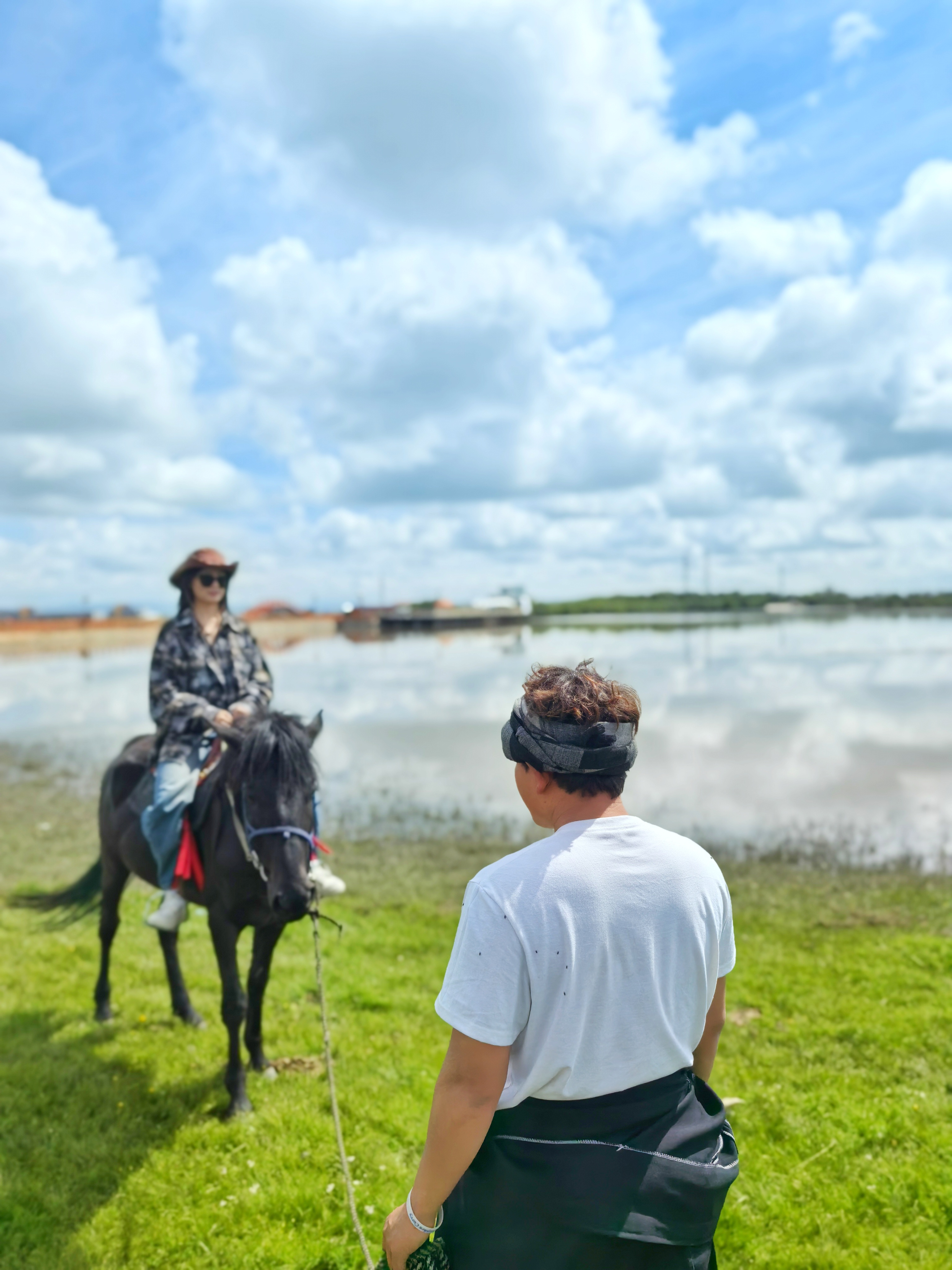 『甘南玛曲县·河曲马场』是中国三大名马之一河曲马的中心产地,也是