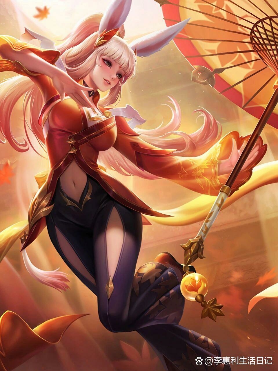 阿离皮肤壁纸,拿图吱声