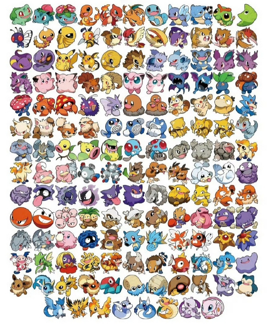 最全的精灵宝可梦三世代图鉴