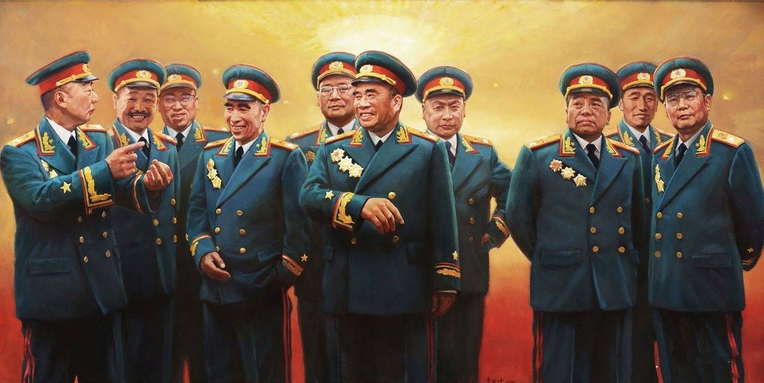 十大元帅合影