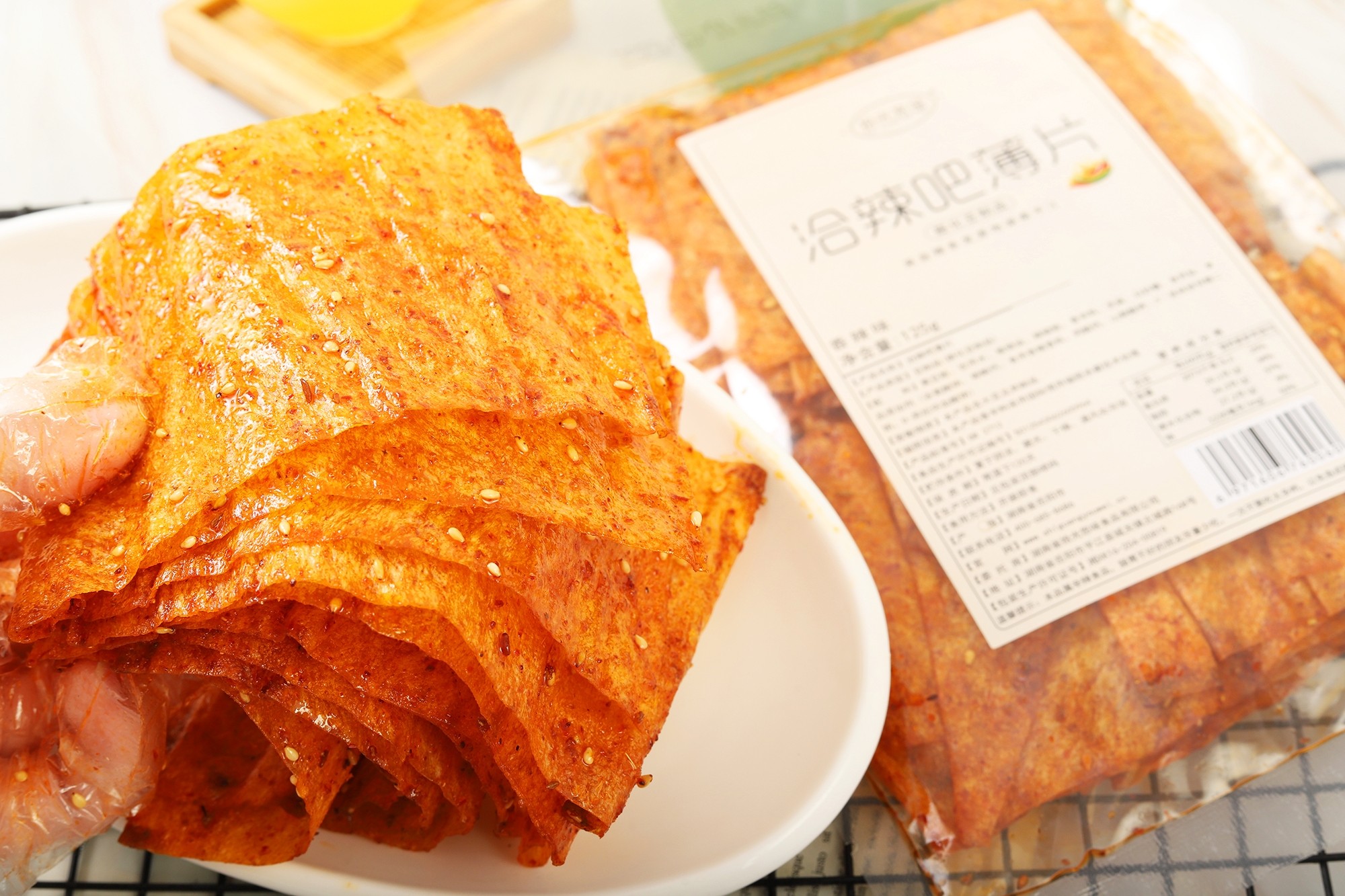 不追求品质的辣条不是好辣条92 拾光悠味洽辣吧薄片 吃一口满嘴留香