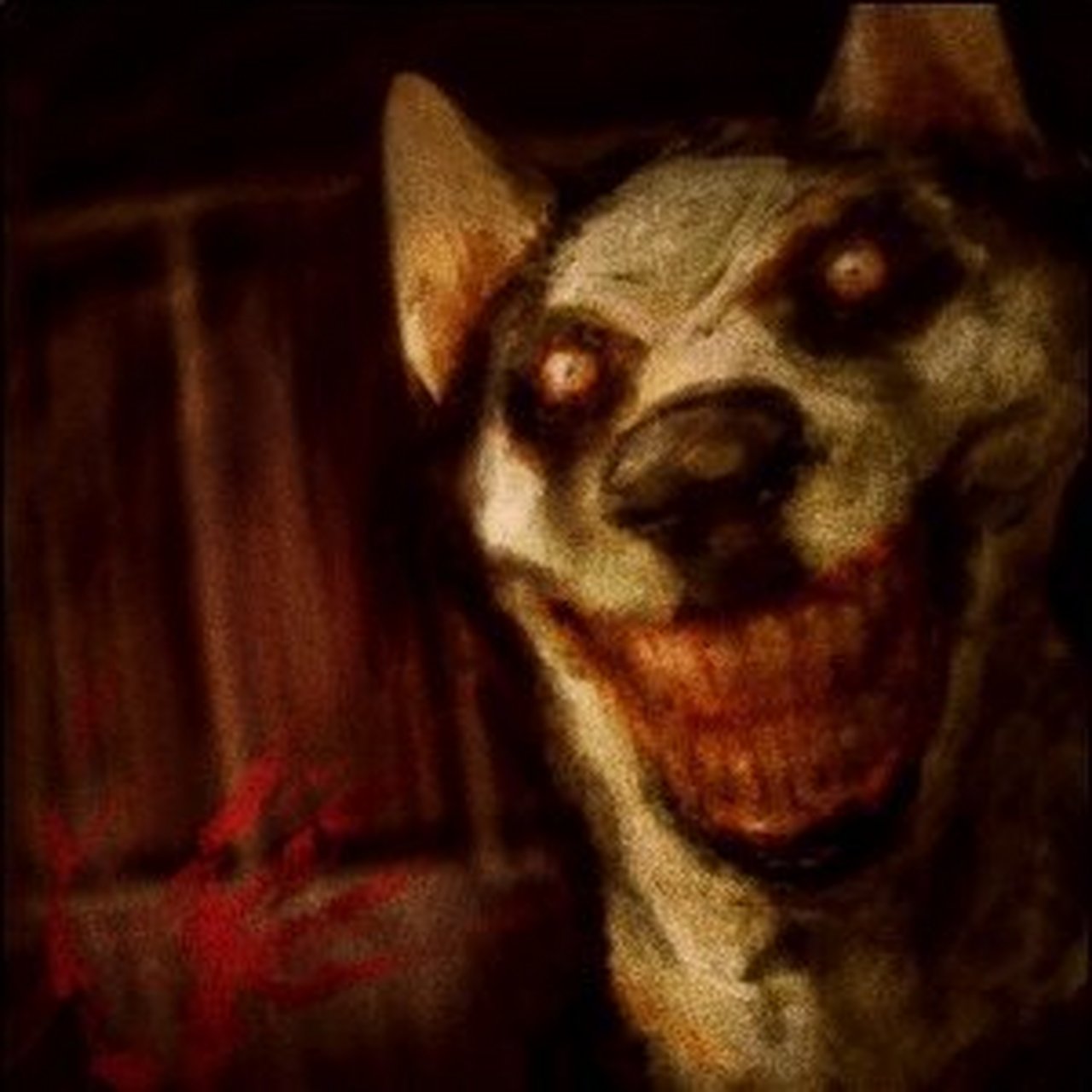 我还不如搜微笑男人,真的是醉了,微笑狗太可怕了吧