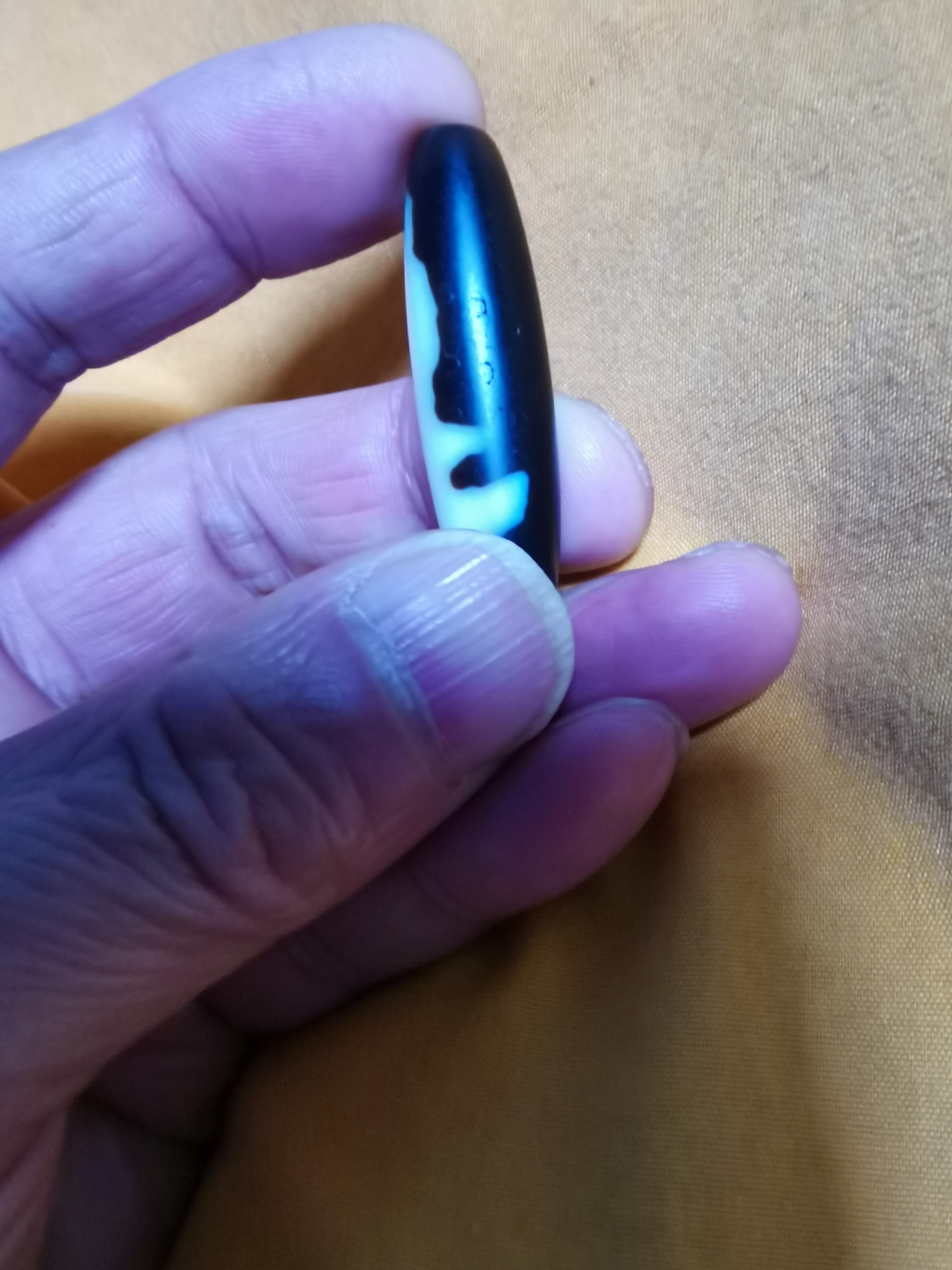 分享颗玛瑙观音天珠