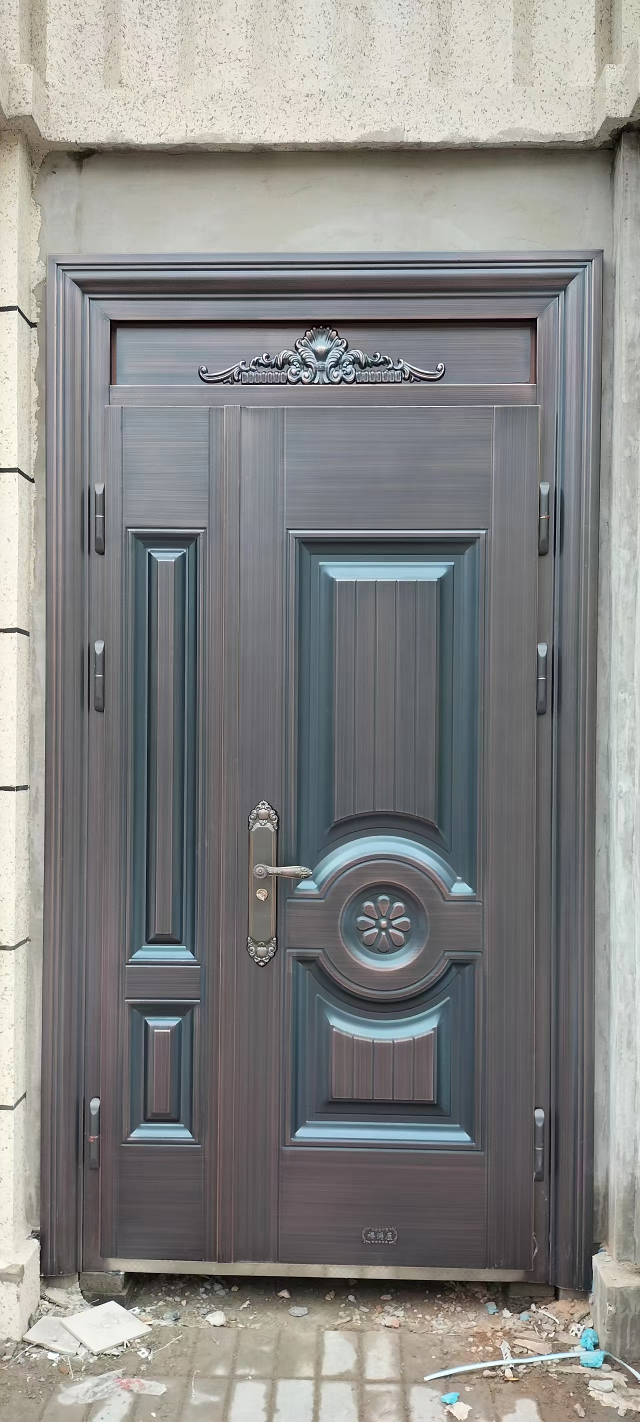 家居家装日常#简单而精致的锌合金子母门,绝对是防晒防褪色的家装