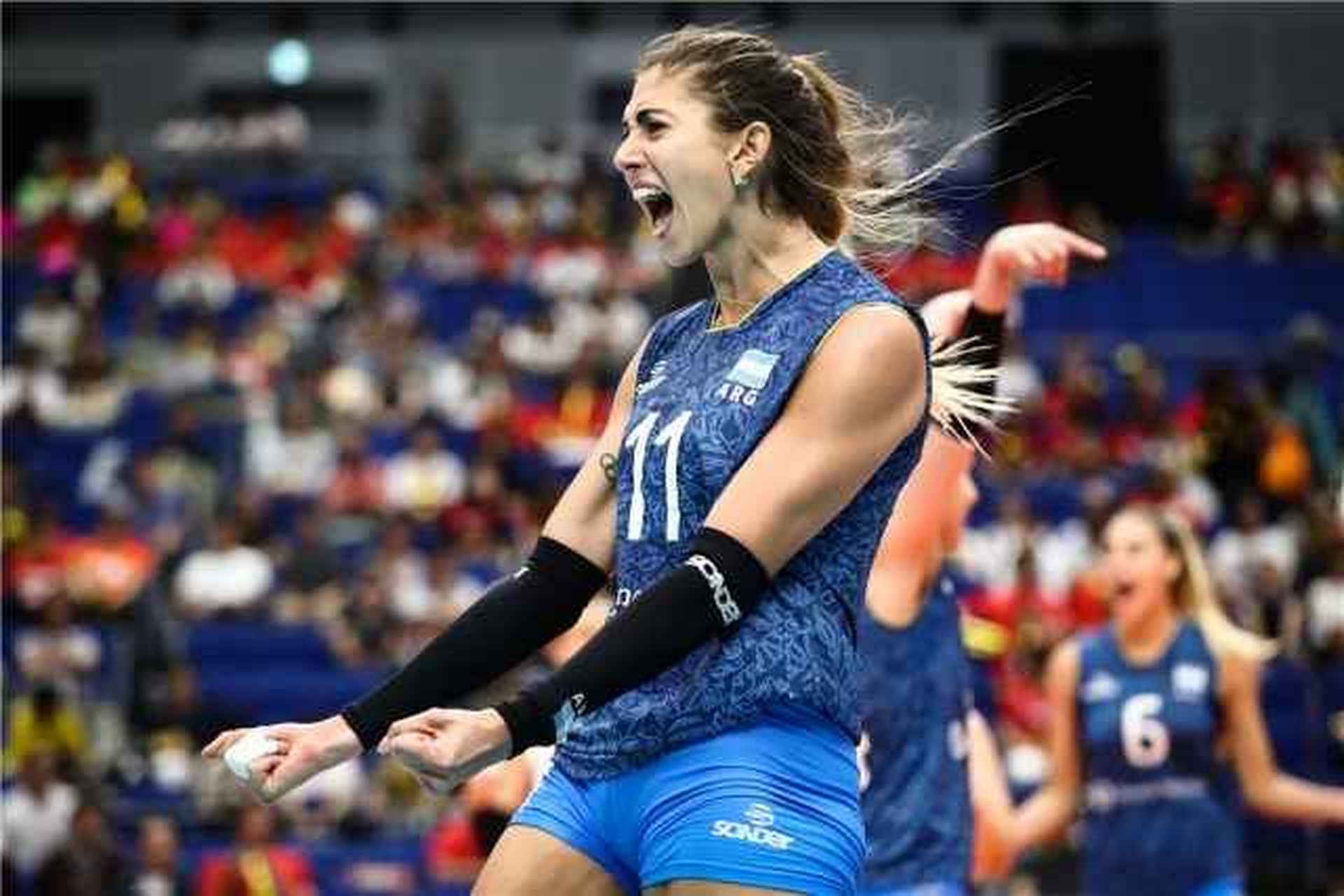 阿根廷女排队长,激情,性感!