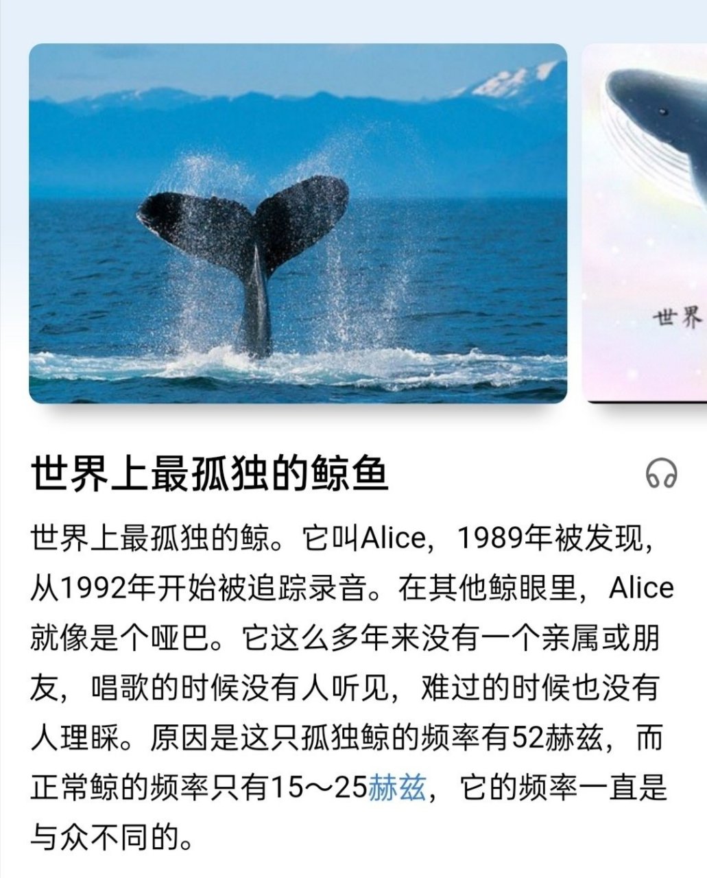 创造营2020# 原来真的有52hz的鲸鱼,唱歌的时候没人听见,难过的时候